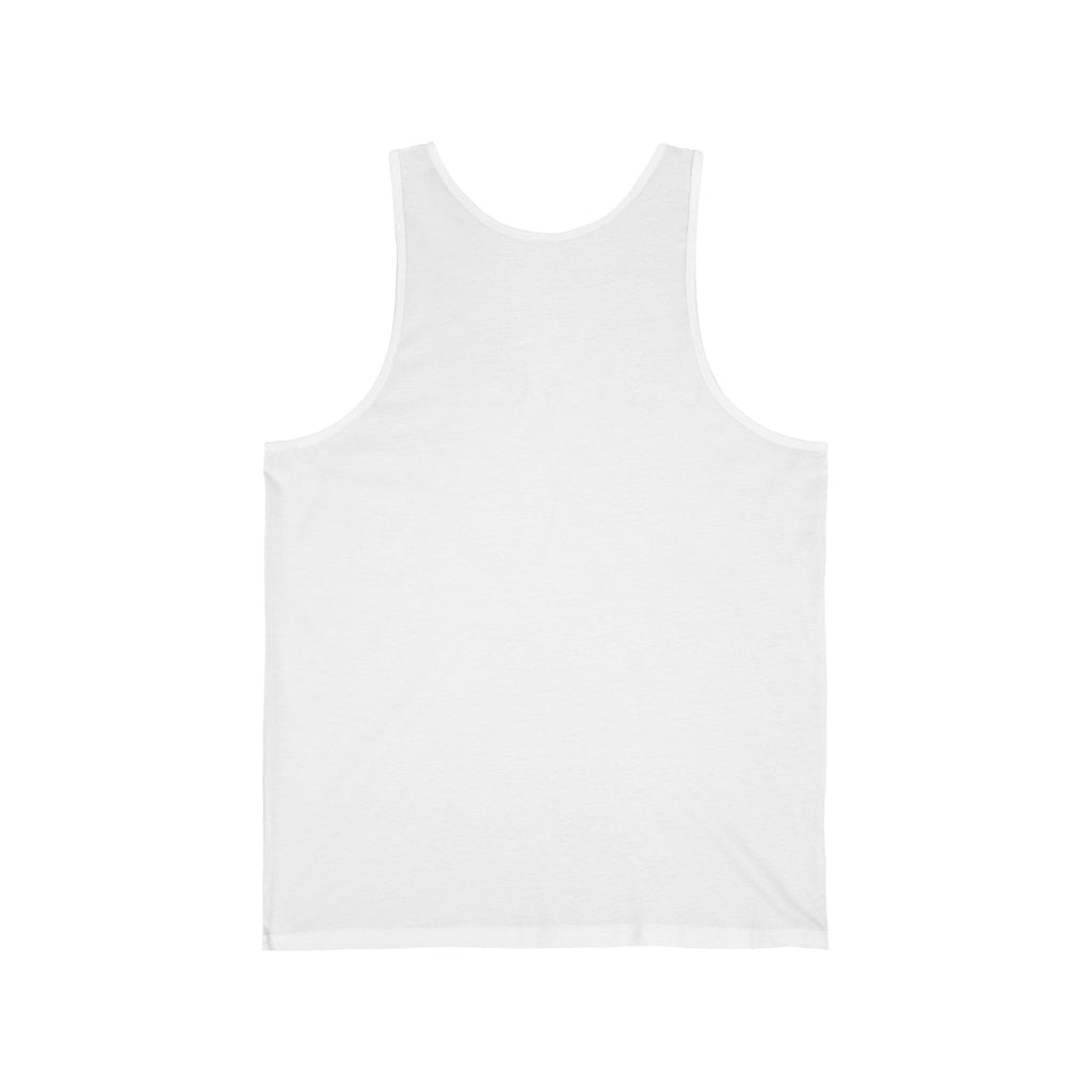WG Monogram Tank Top — Minimal Blue Initials Casual Jersey Tank