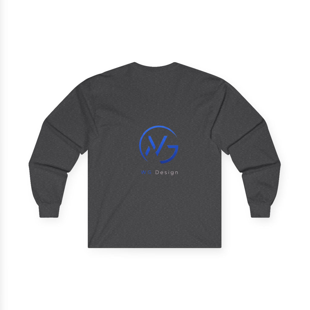 Long Sleeve Tee — Minimal WG Logo Cotton Shirt