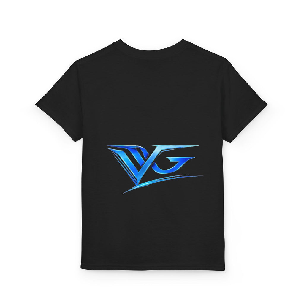 Youth T-Shirt — Blue VG Logo Graphic Performance Tee