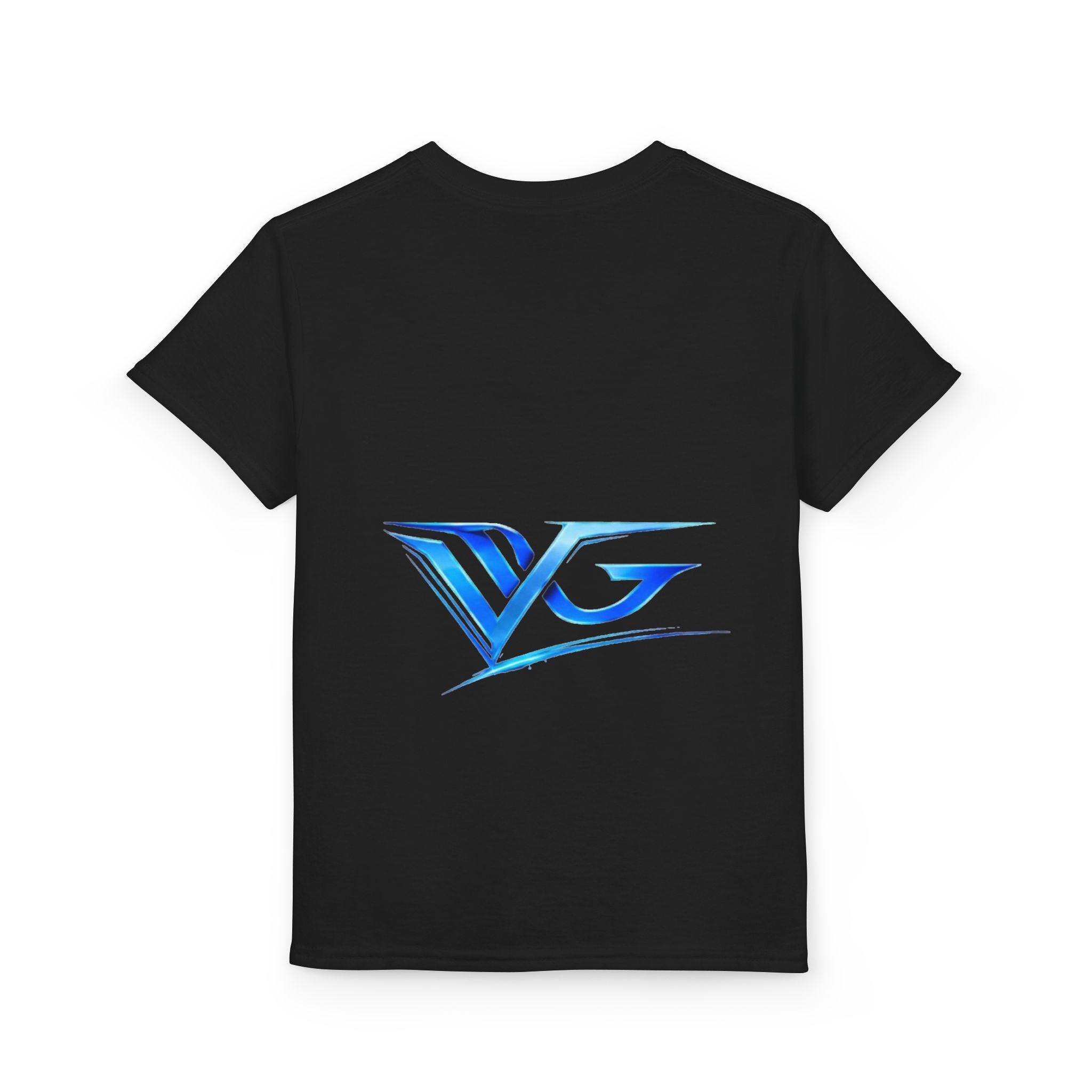 Youth T-Shirt — Blue VG Logo Graphic Performance Tee