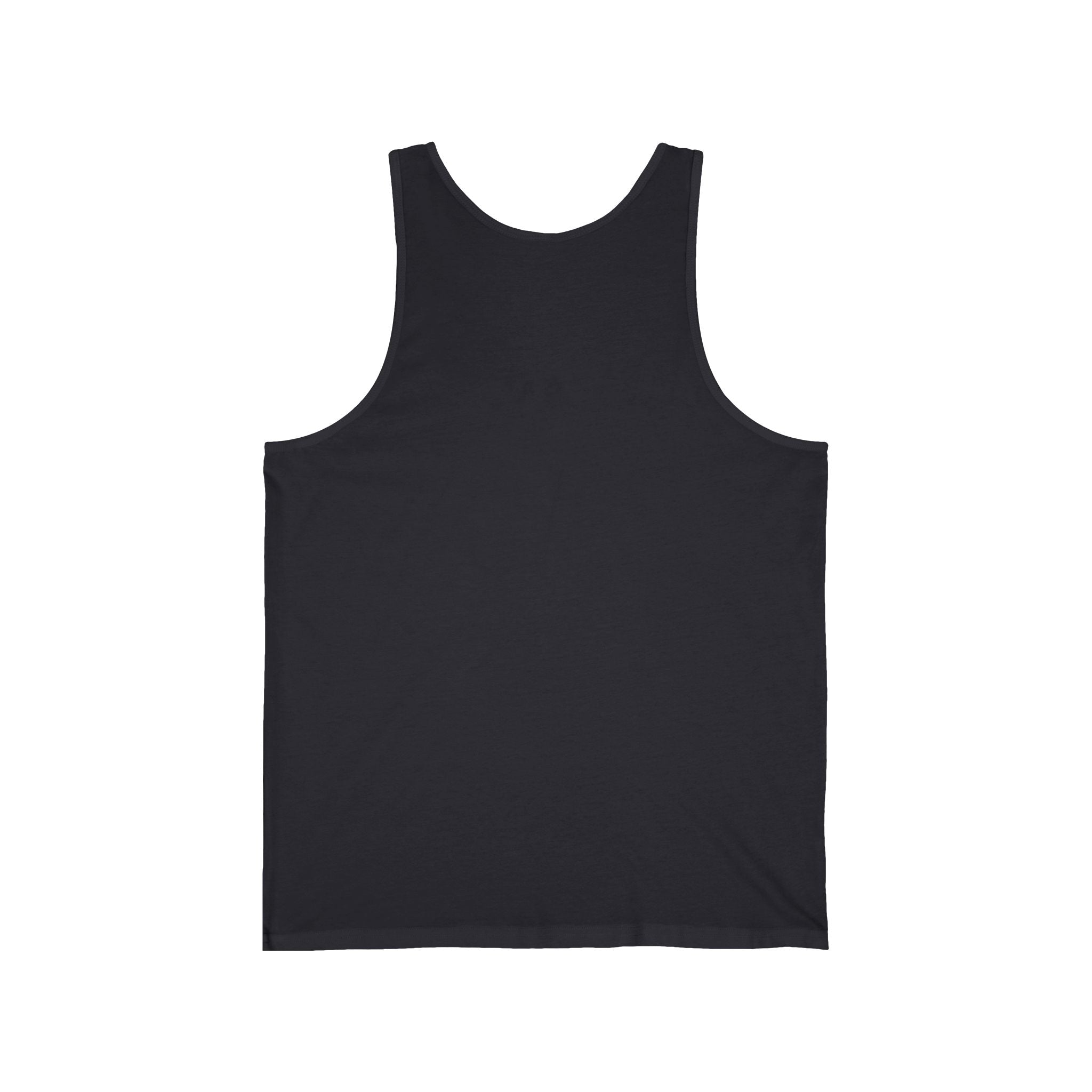 WG Monogram Tank Top — Minimal Blue Initials Casual Jersey Tank