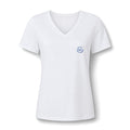 Women's Relaxed Heather CVC V-Neck Tee