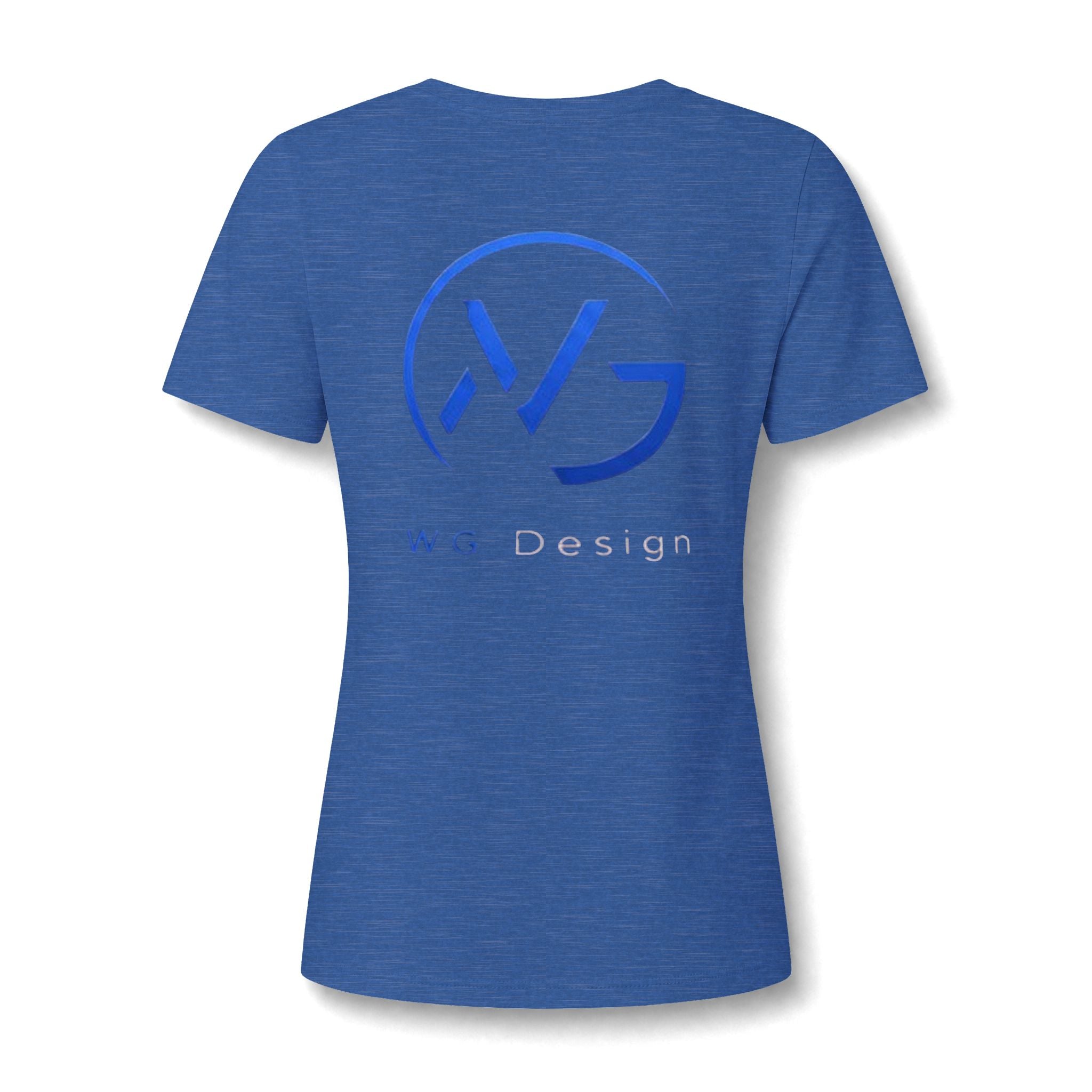 Women's Relaxed Heather CVC V-Neck Tee