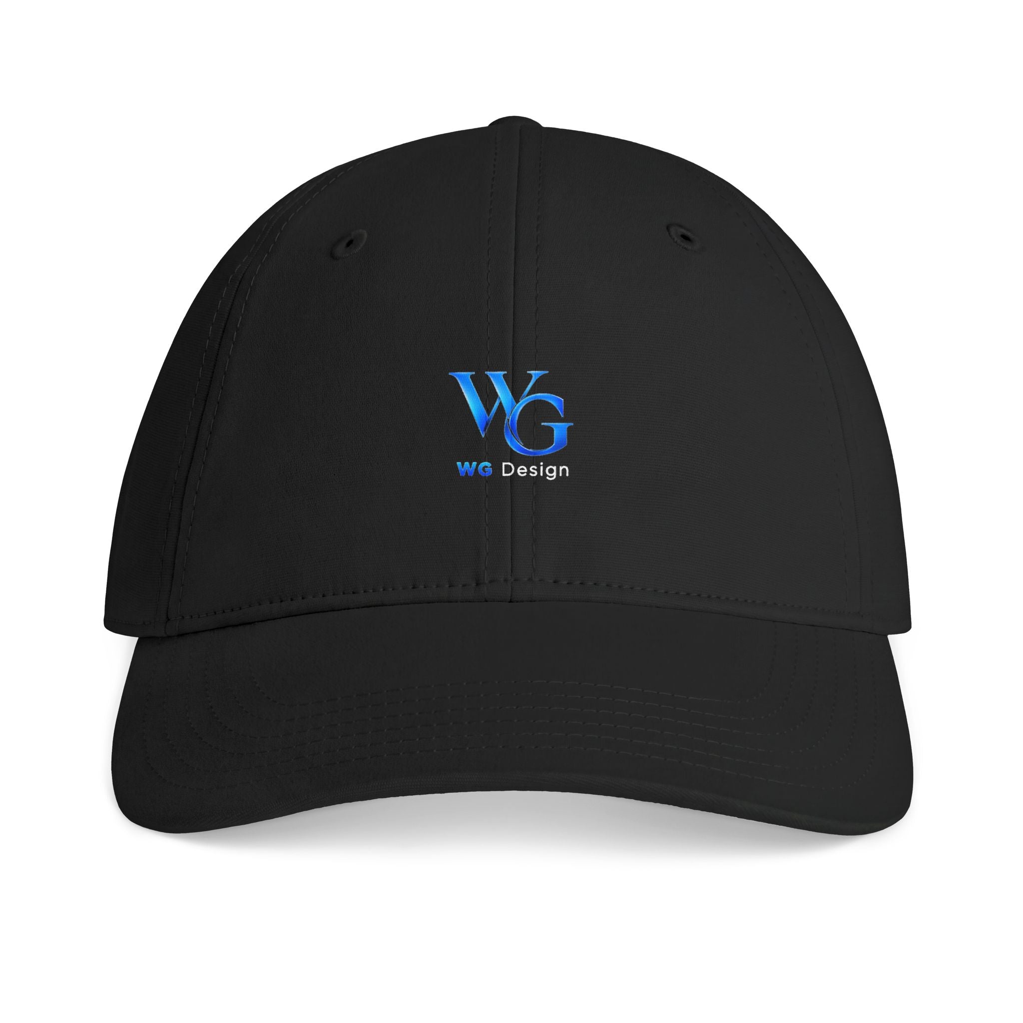 WG Design Embroidered Cap — Minimal Logo Baseball Hat