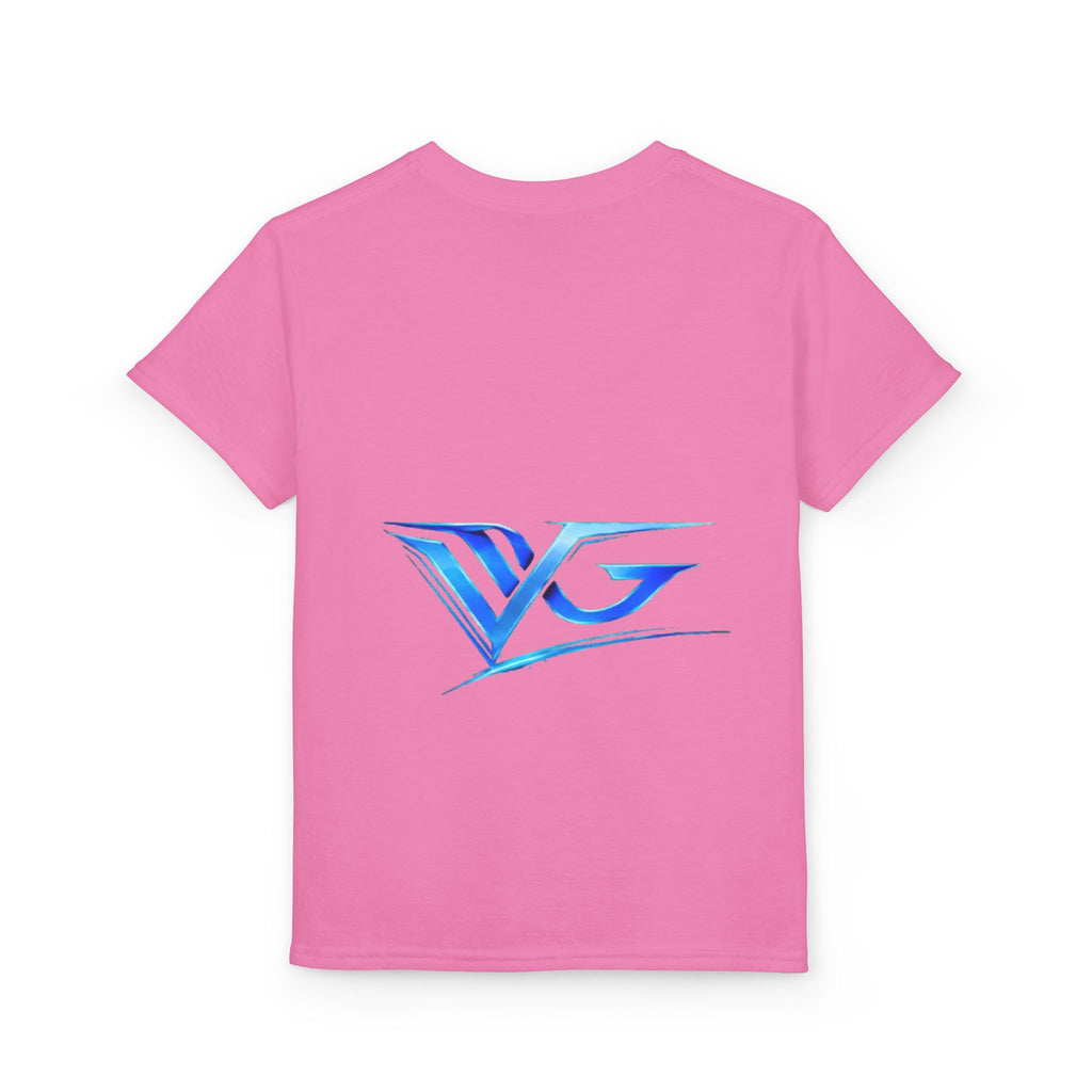 Youth T-Shirt — Blue VG Logo Graphic Performance Tee