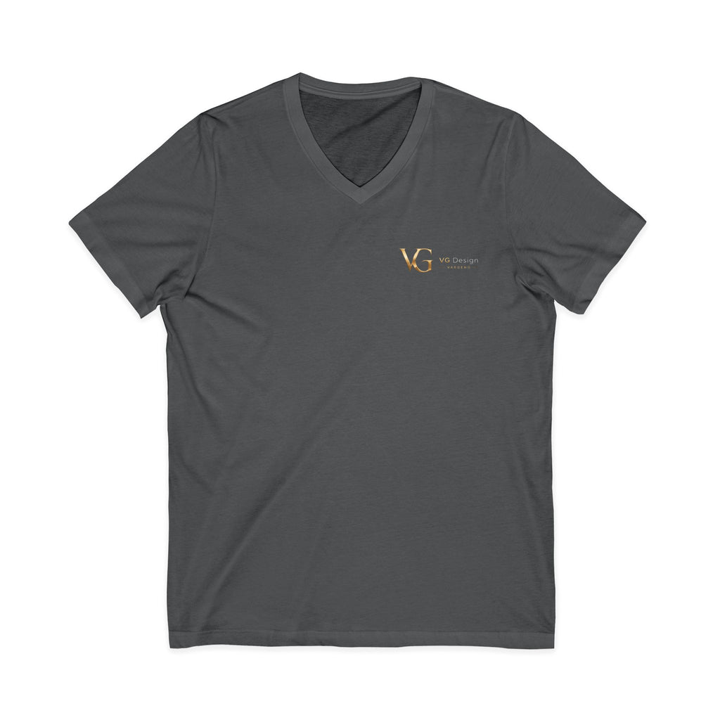 VG Gold Monogram V-Neck Tee