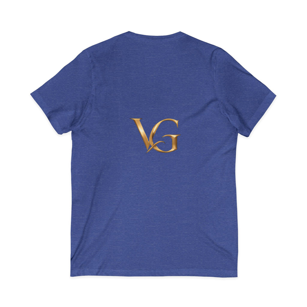 VG Gold Monogram V-Neck Tee