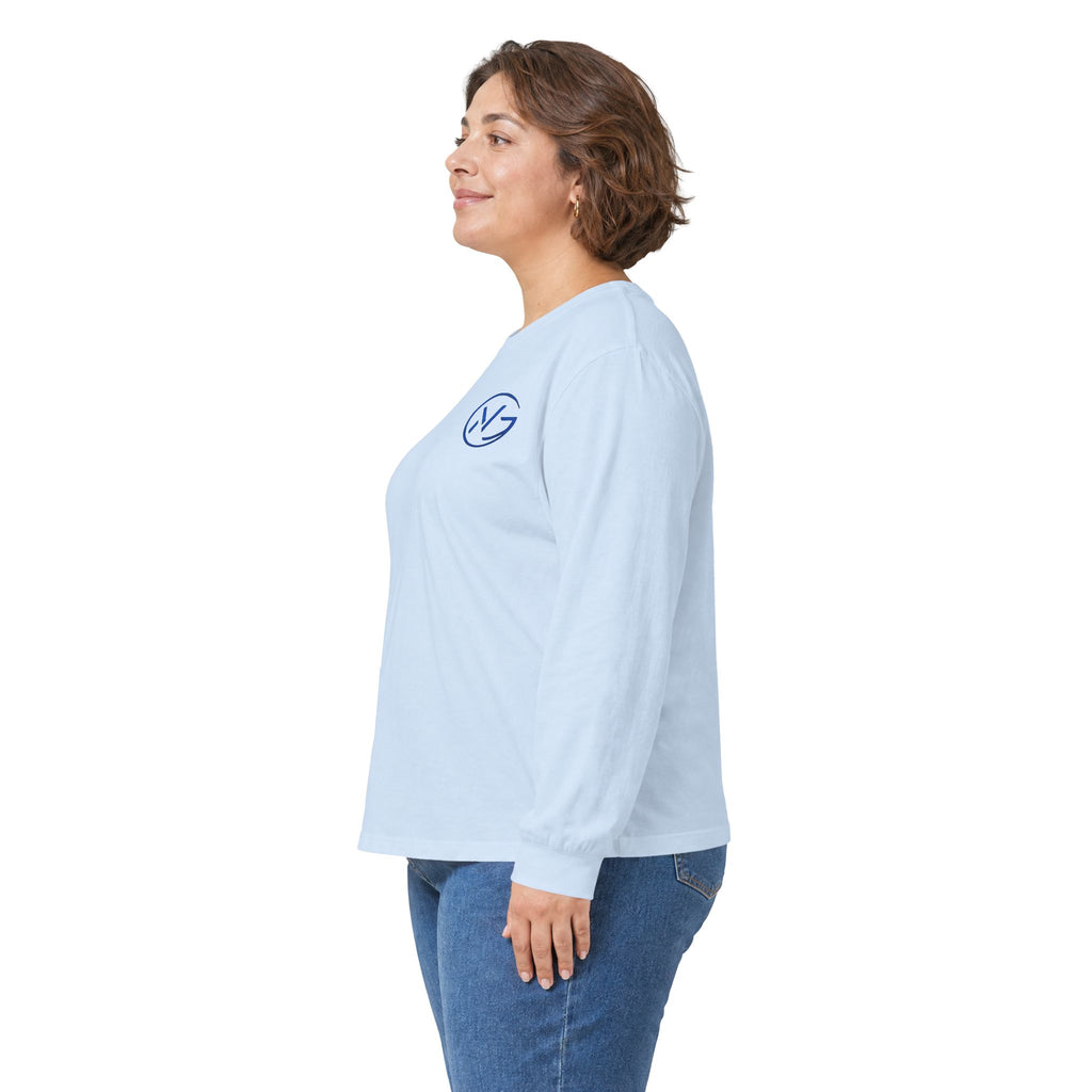 Long Sleeve Tee — Minimal WG Logo Cotton Shirt