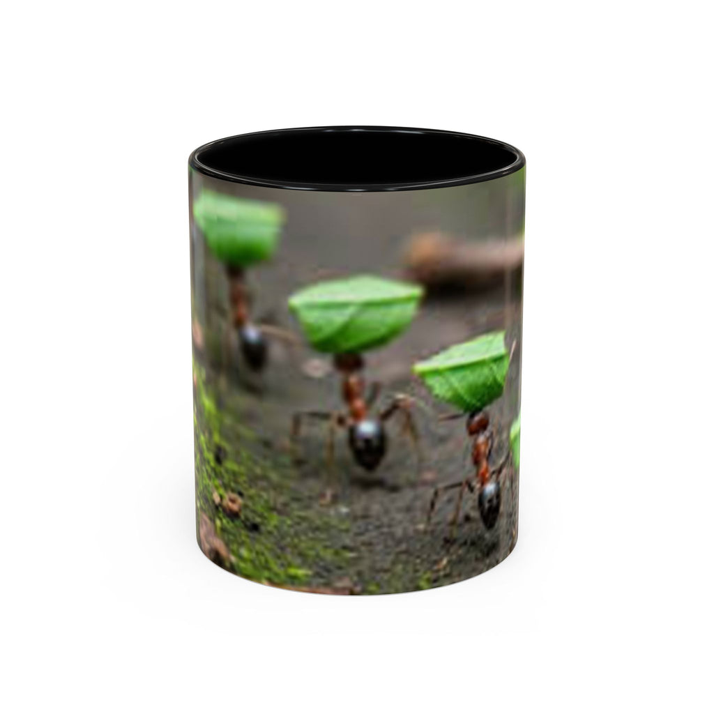 Leafcutter Ants Photo Accent Coffee Mug (11/15 oz)