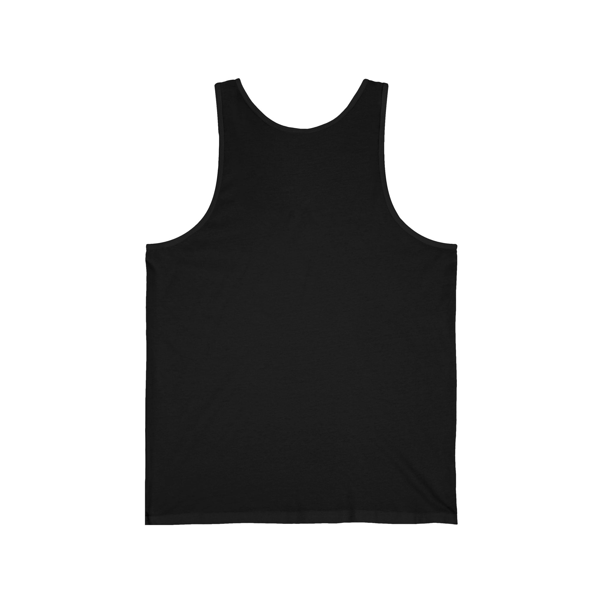 WG Monogram Tank Top — Minimal Blue Initials Casual Jersey Tank