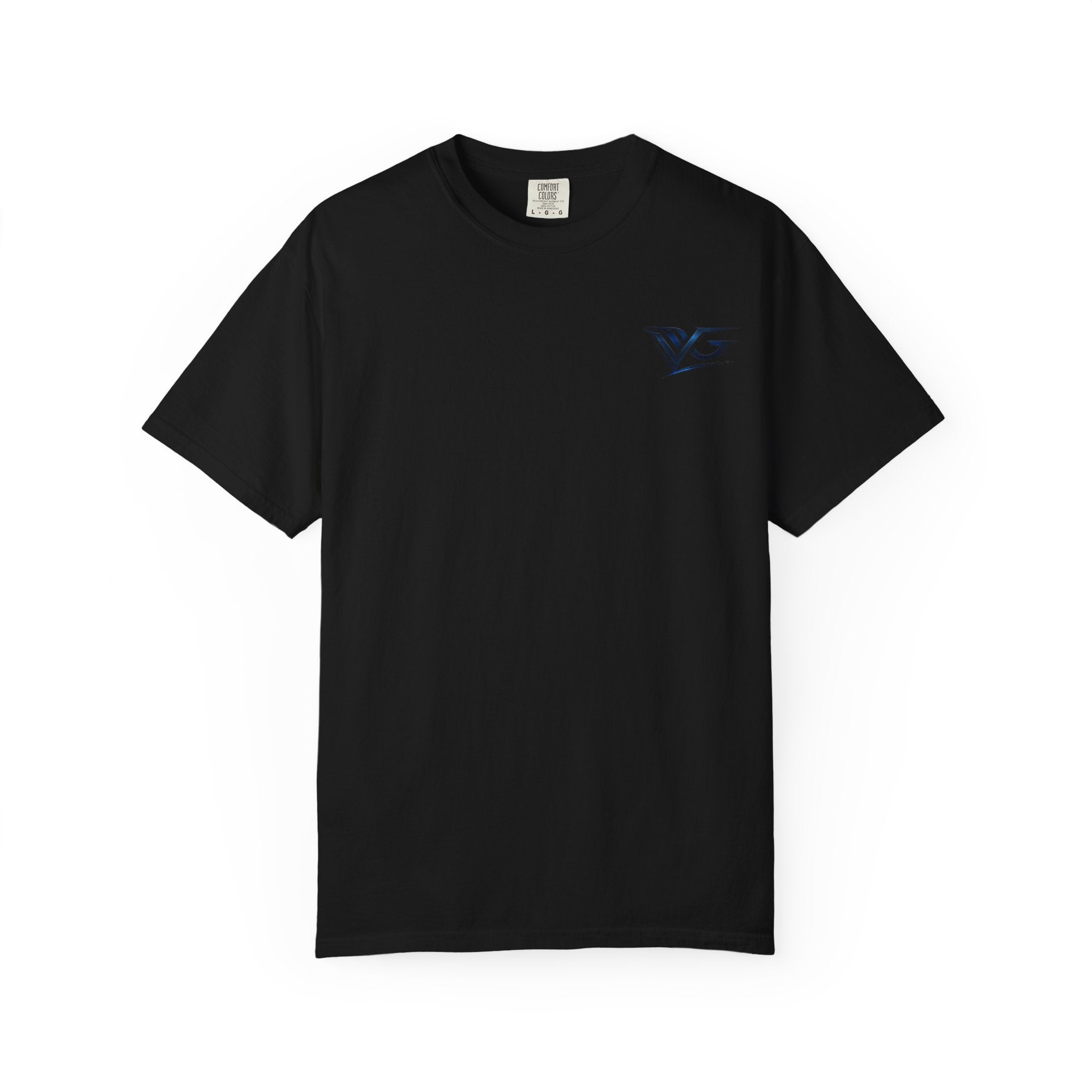 VG Logo T‑Shirt — Minimal Chest & Back Graphic Tee