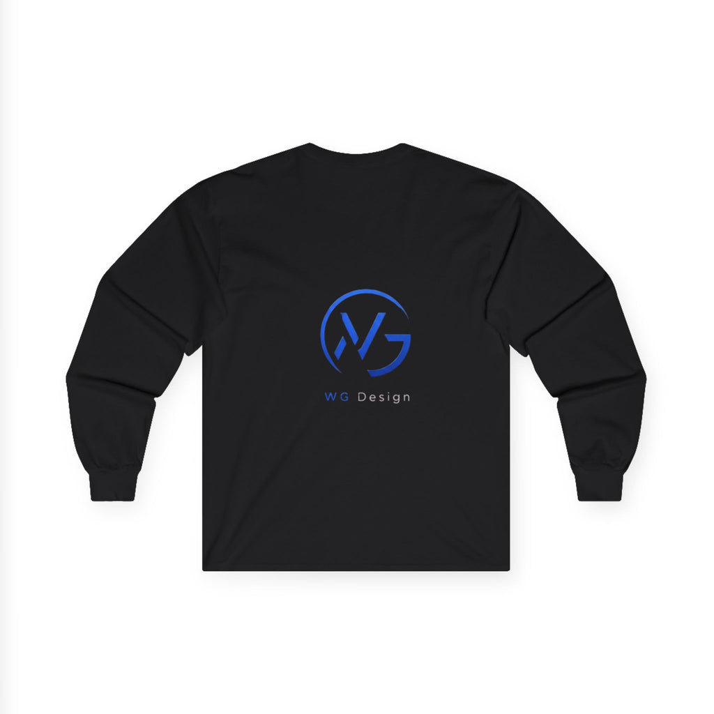 Long Sleeve Tee — Minimal WG Logo Cotton Shirt