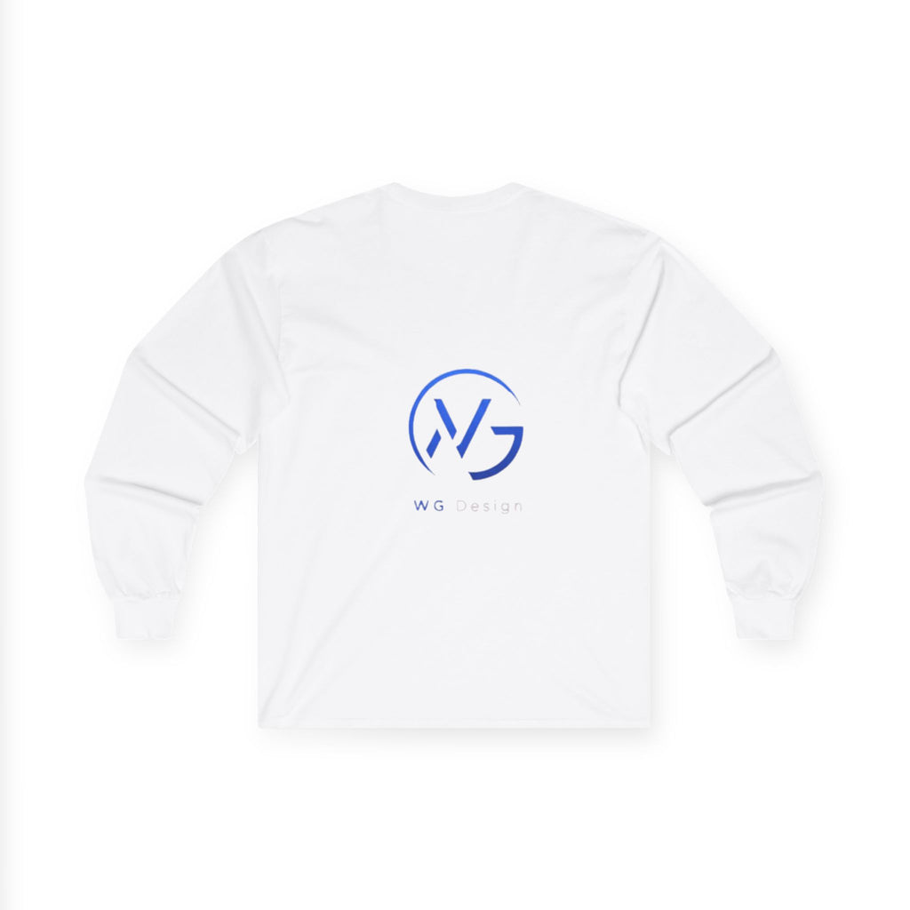 Long Sleeve Tee — Minimal WG Logo Cotton Shirt