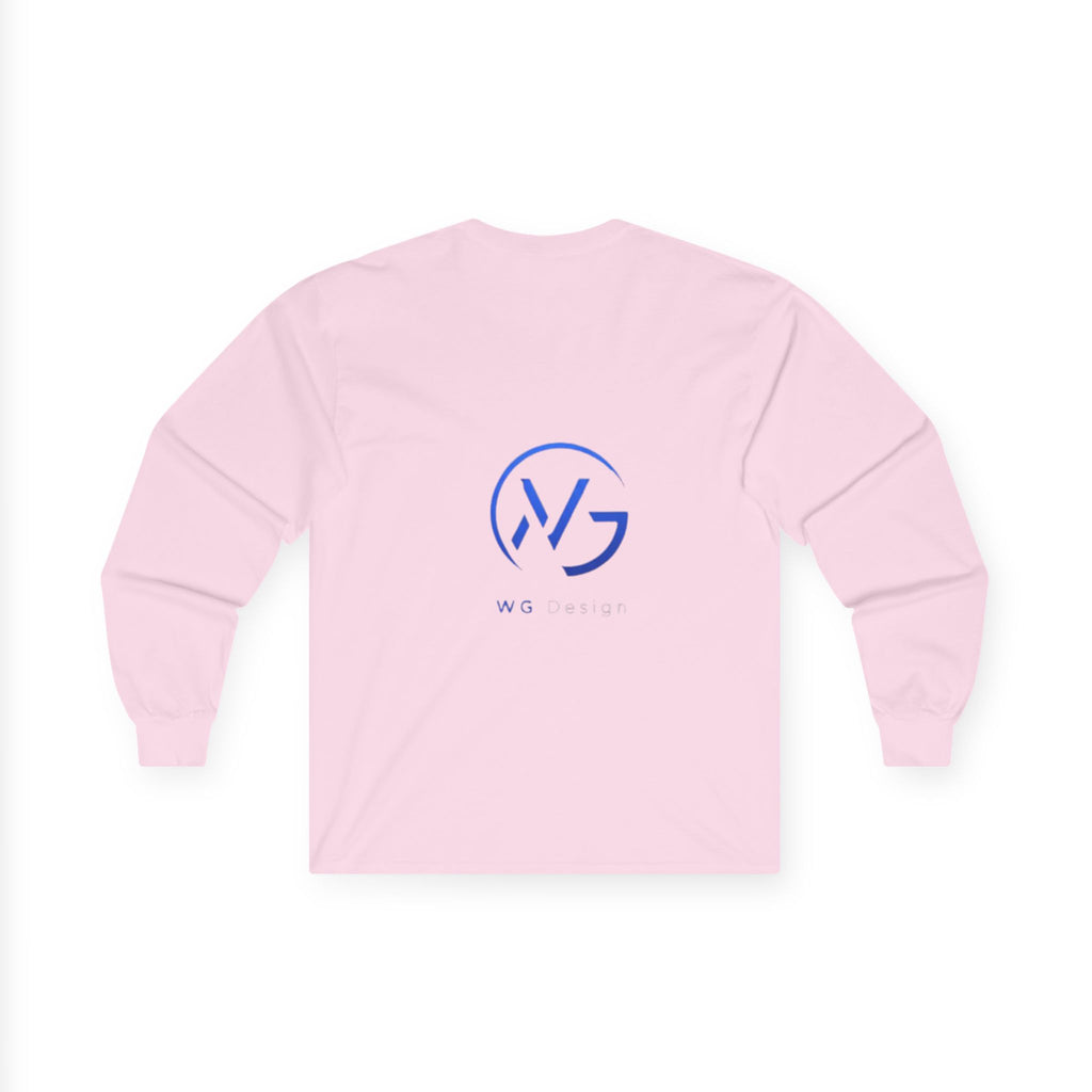 Long Sleeve Tee — Minimal WG Logo Cotton Shirt