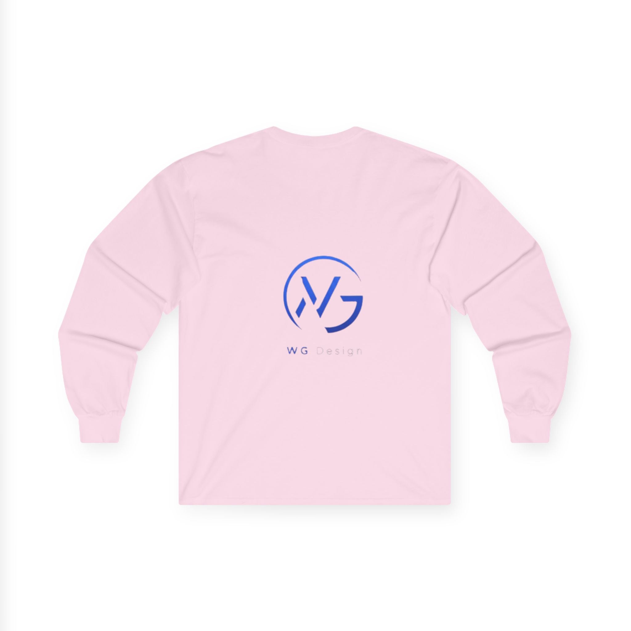 Long Sleeve Tee — Minimal WG Logo Cotton Shirt