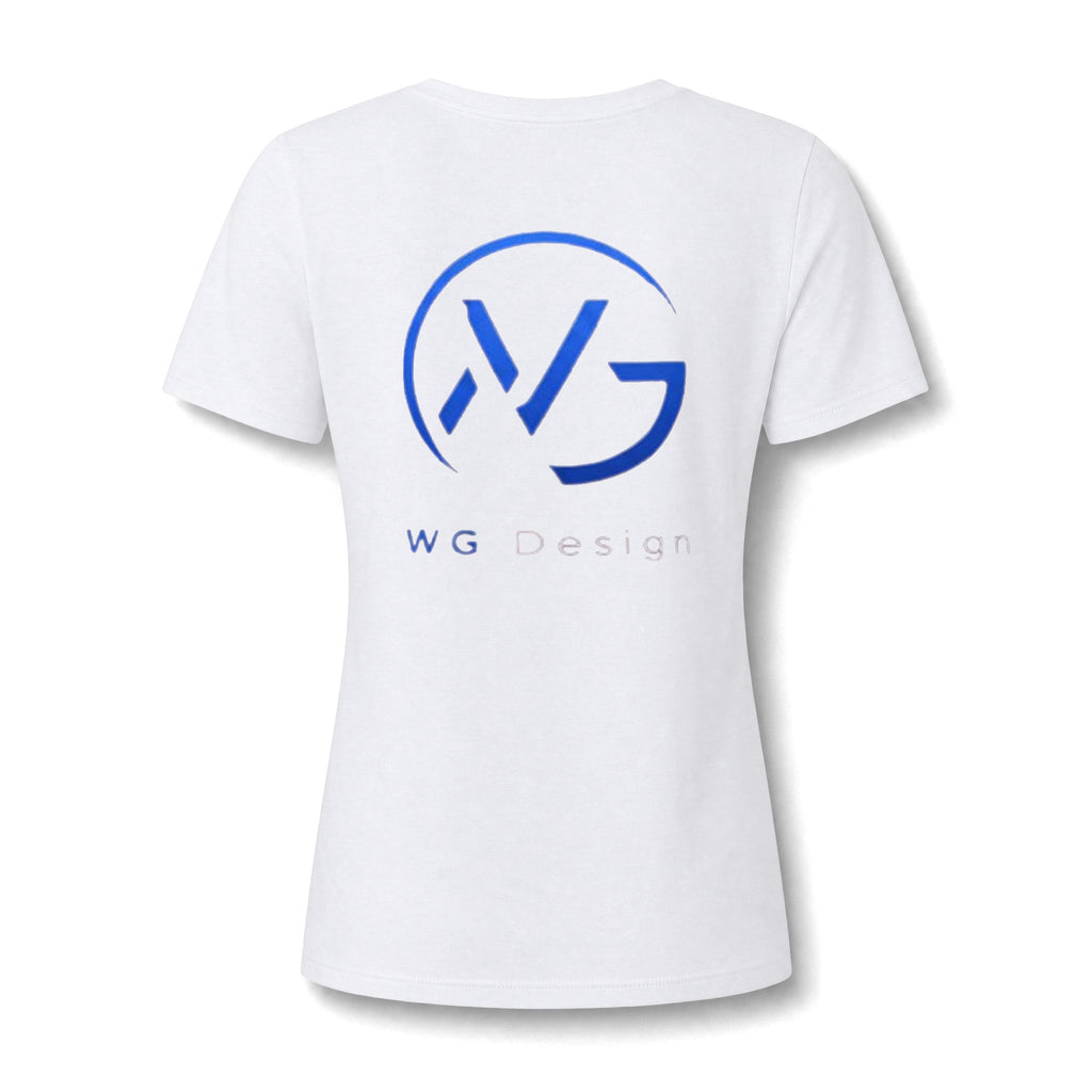 Women's Relaxed Heather CVC V-Neck Tee