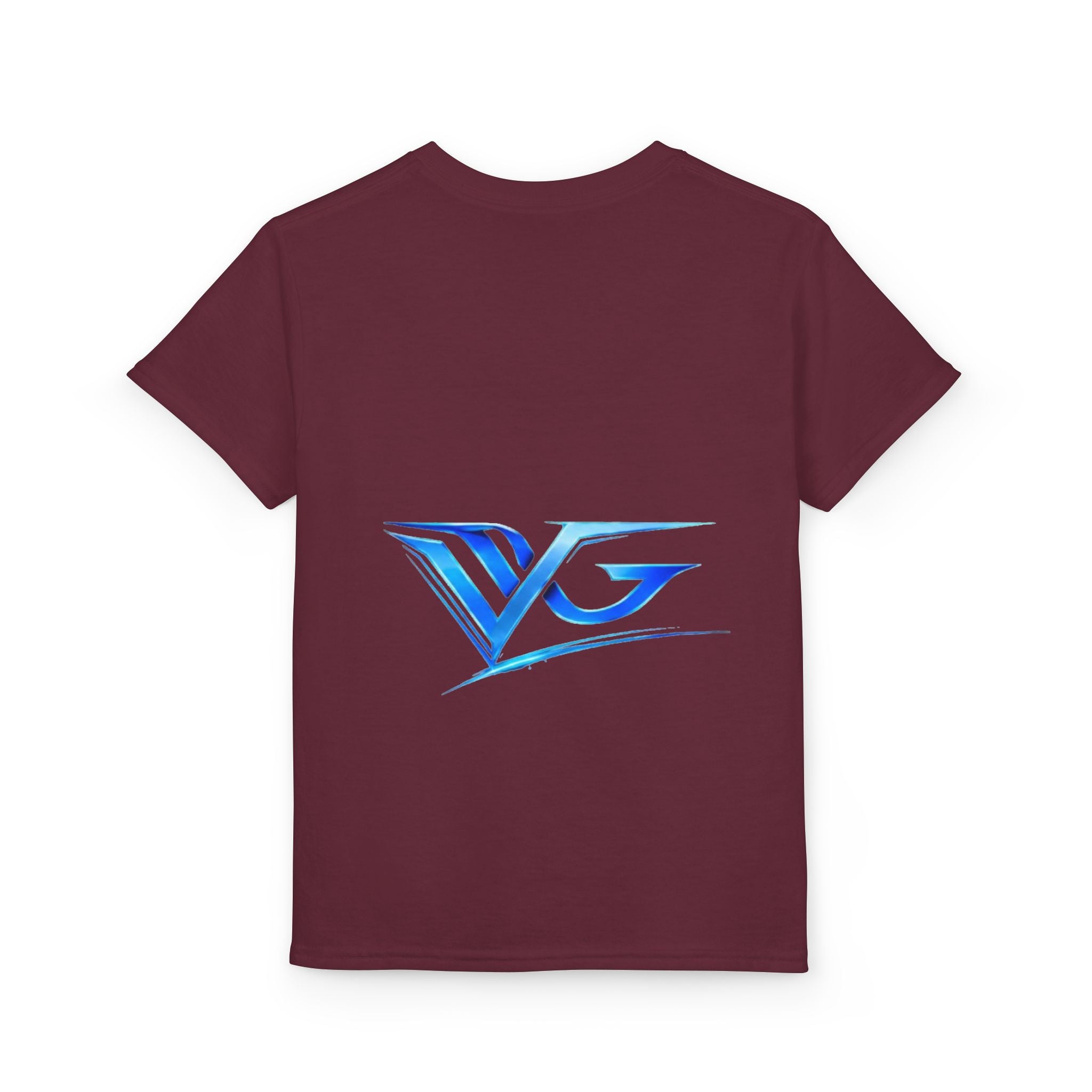 Youth T-Shirt — Blue VG Logo Graphic Performance Tee