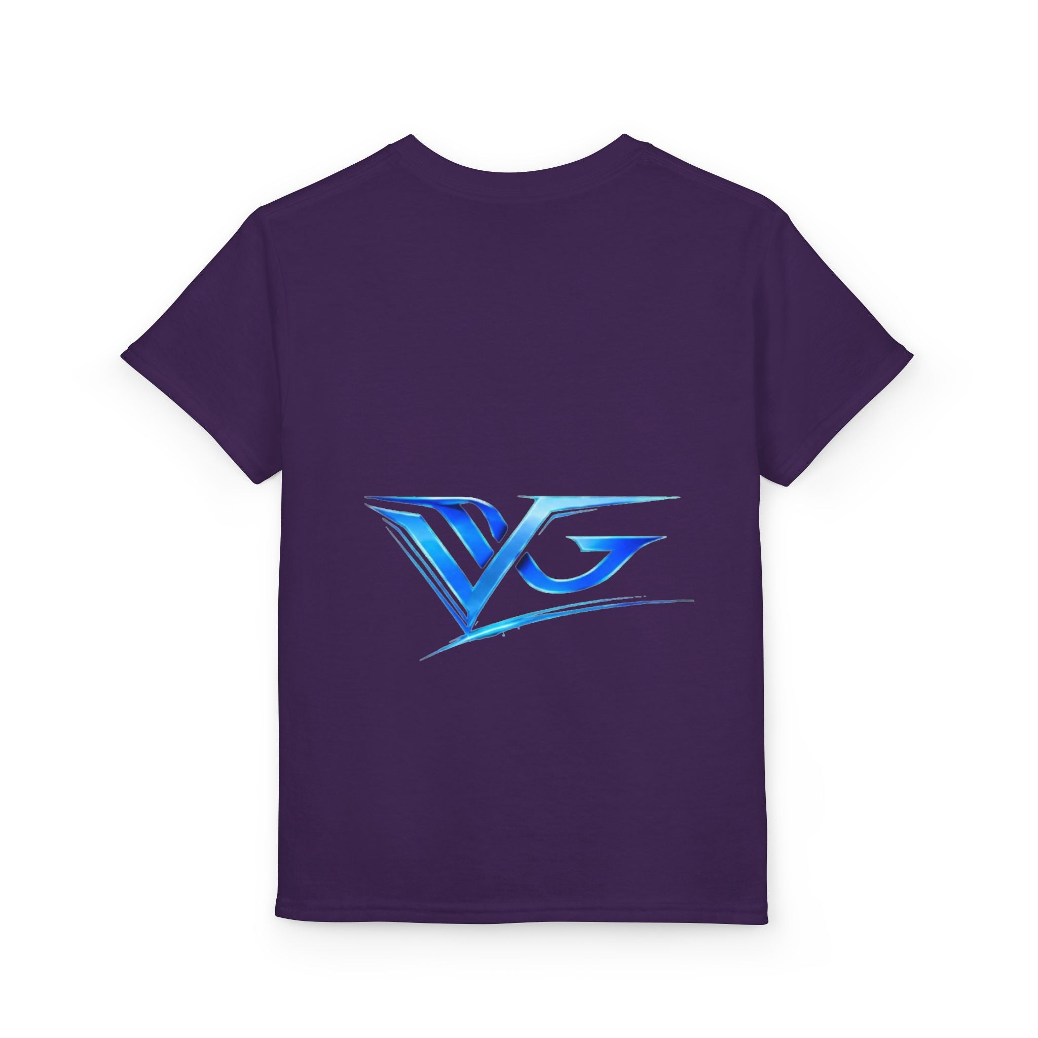 Youth T-Shirt — Blue VG Logo Graphic Performance Tee