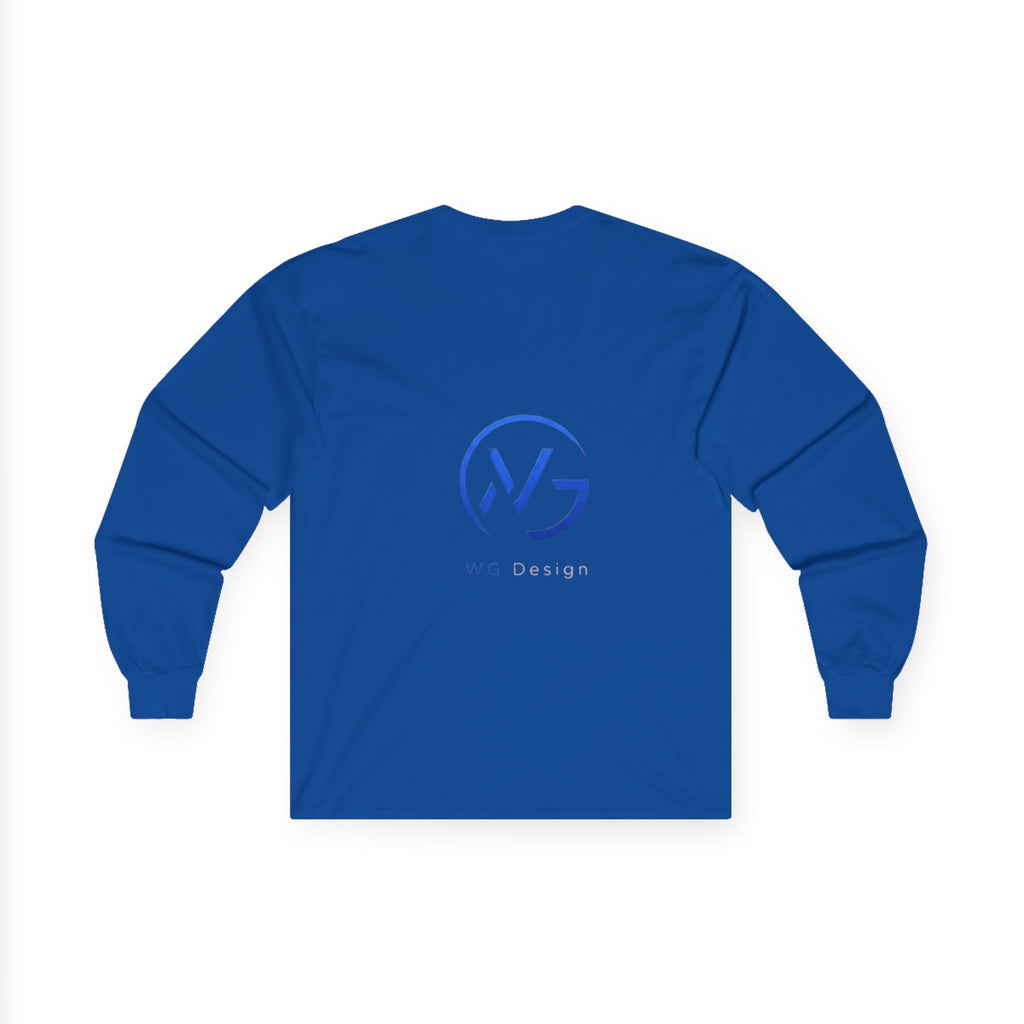 Long Sleeve Tee — Minimal WG Logo Cotton Shirt