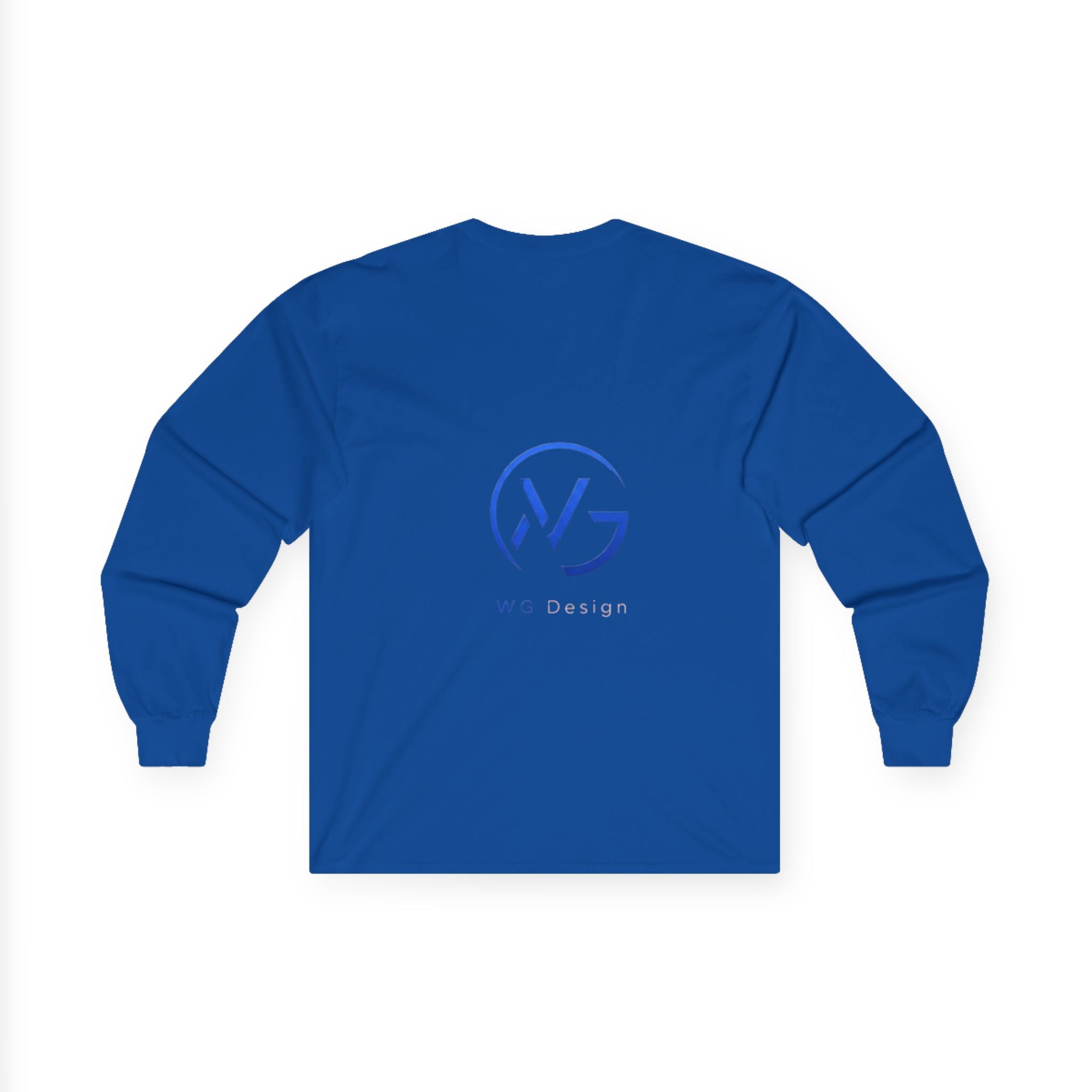 Long Sleeve Tee — Minimal WG Logo Cotton Shirt