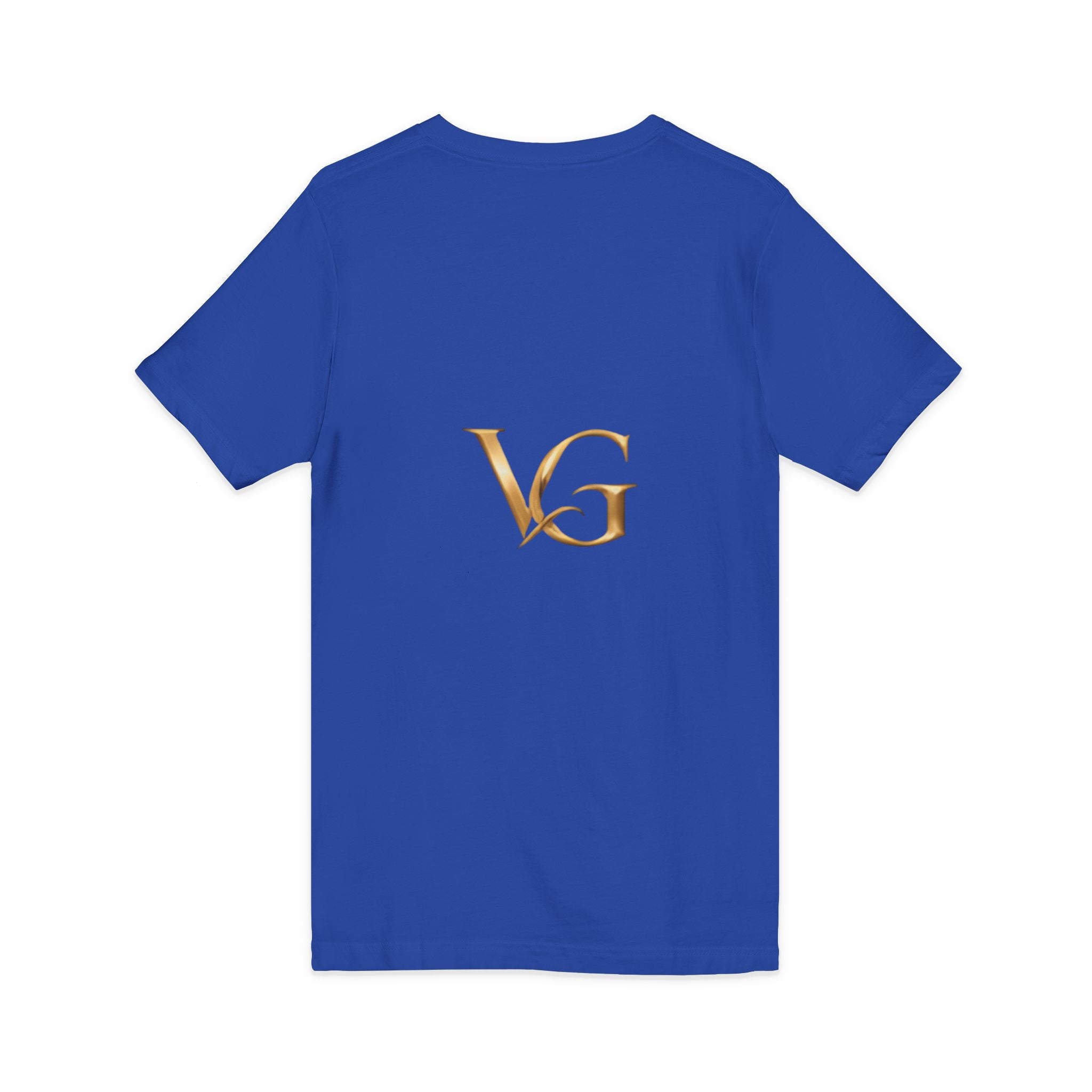 VG Gold Monogram V-Neck Tee