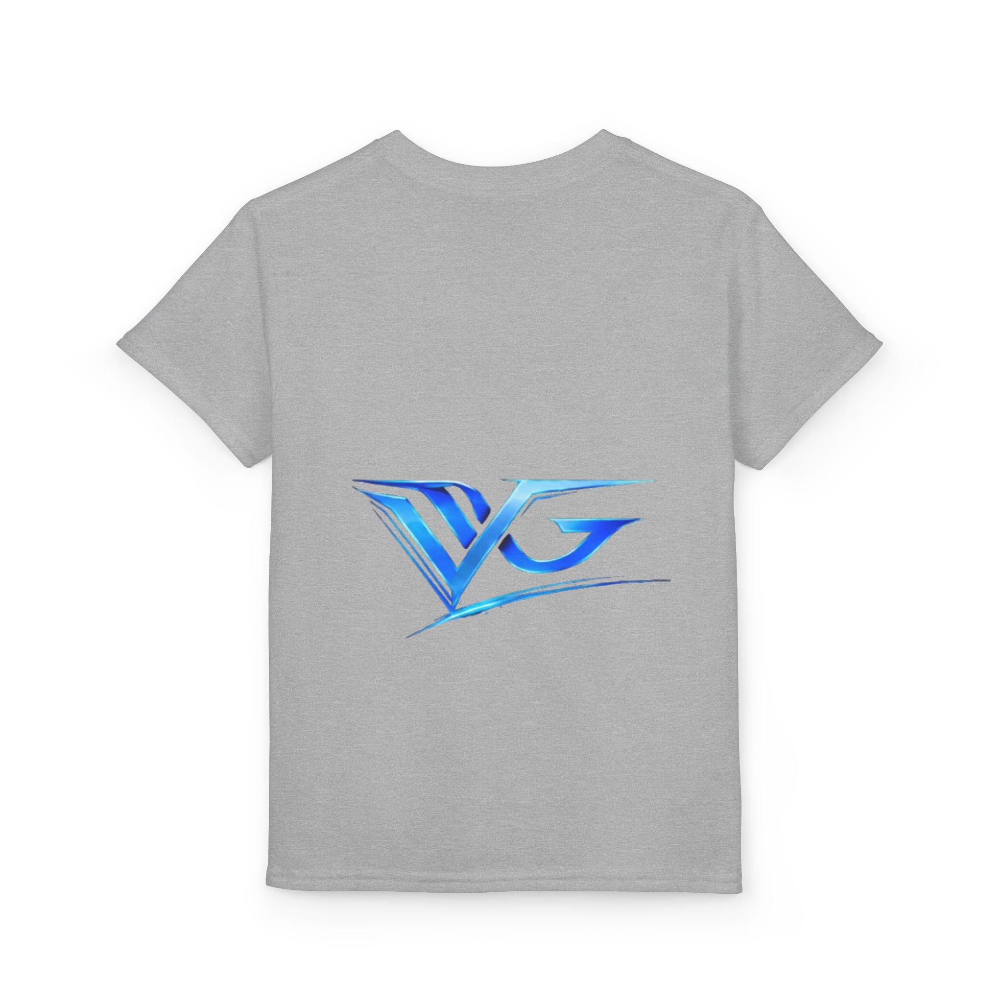 Youth T-Shirt — Blue VG Logo Graphic Performance Tee