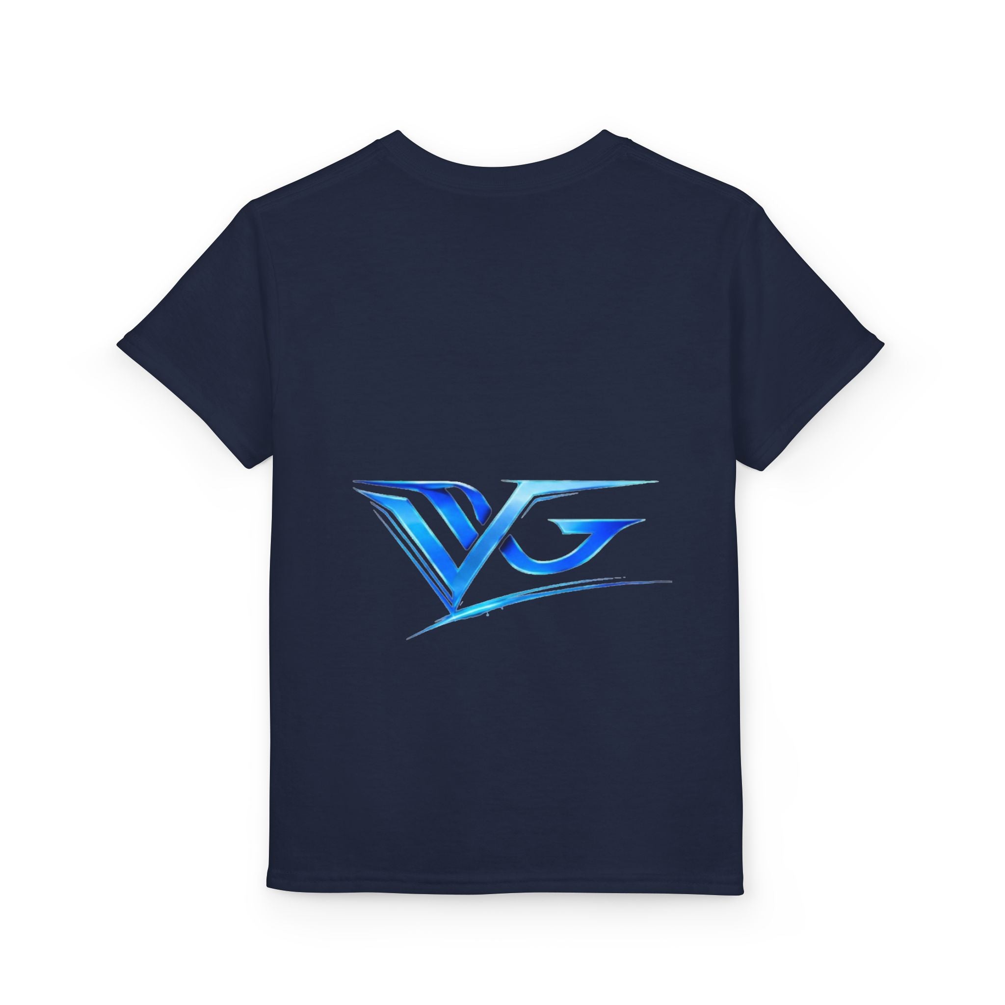 Youth T-Shirt — Blue VG Logo Graphic Performance Tee