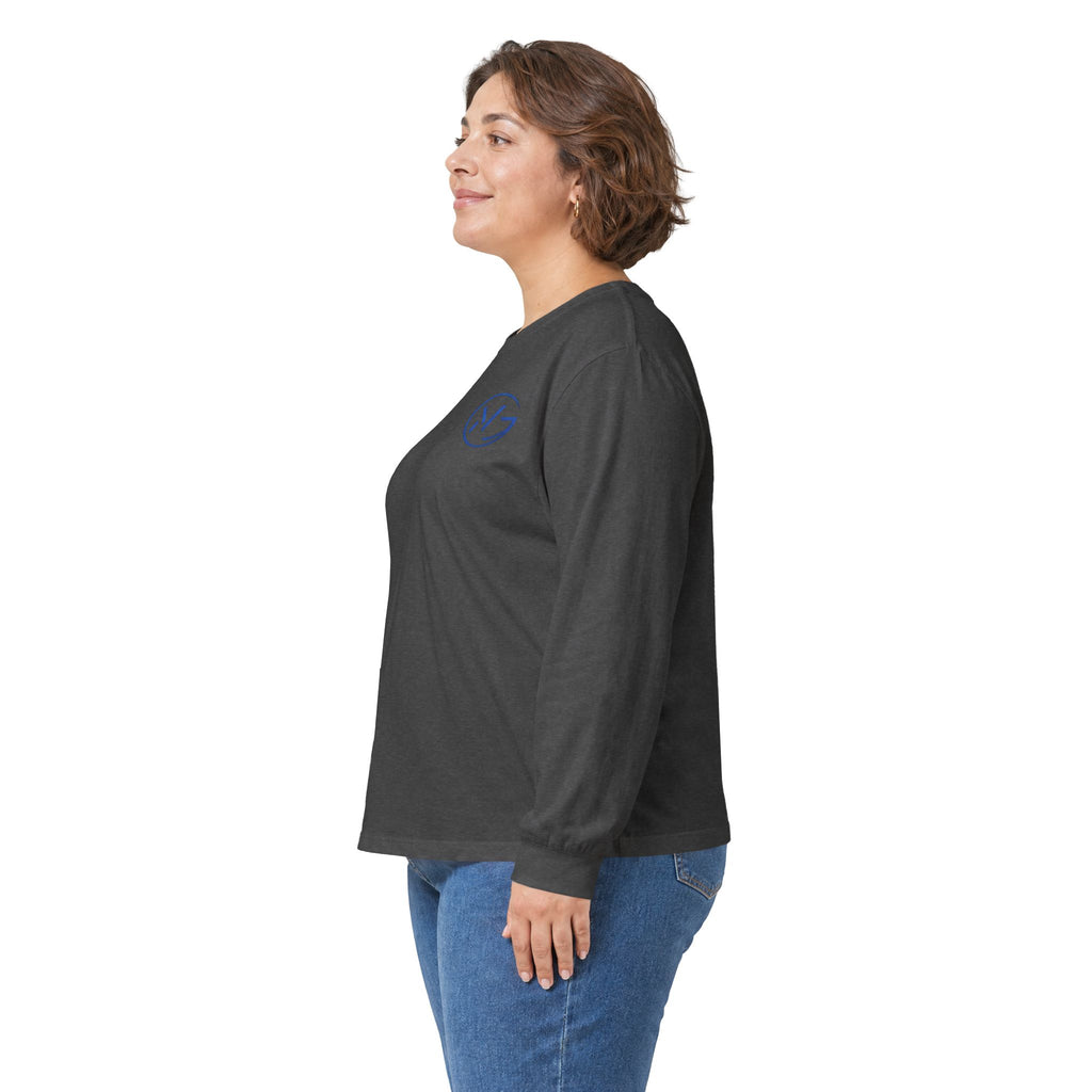 Long Sleeve Tee — Minimal WG Logo Cotton Shirt