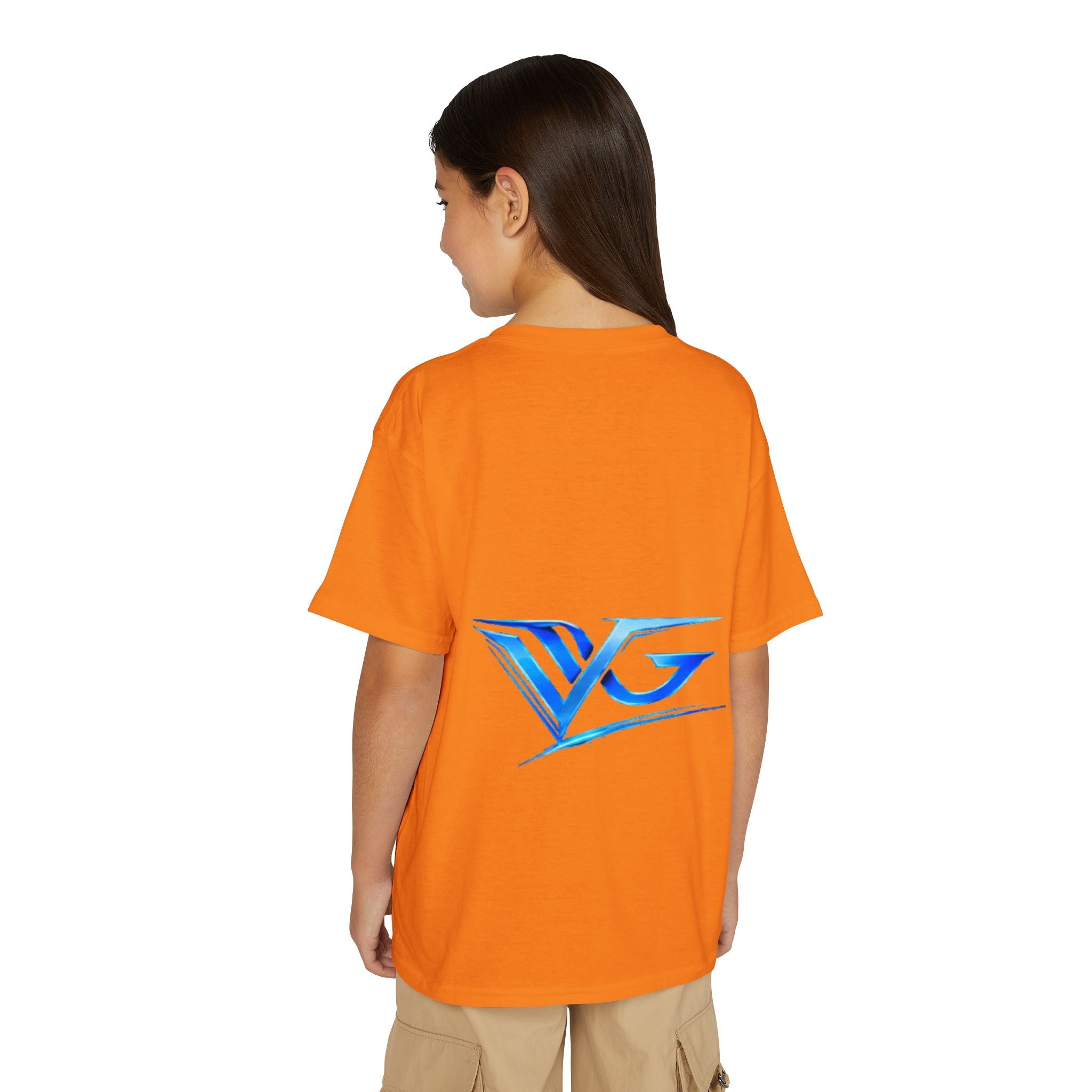 Youth T-Shirt — Blue VG Logo Graphic Performance Tee