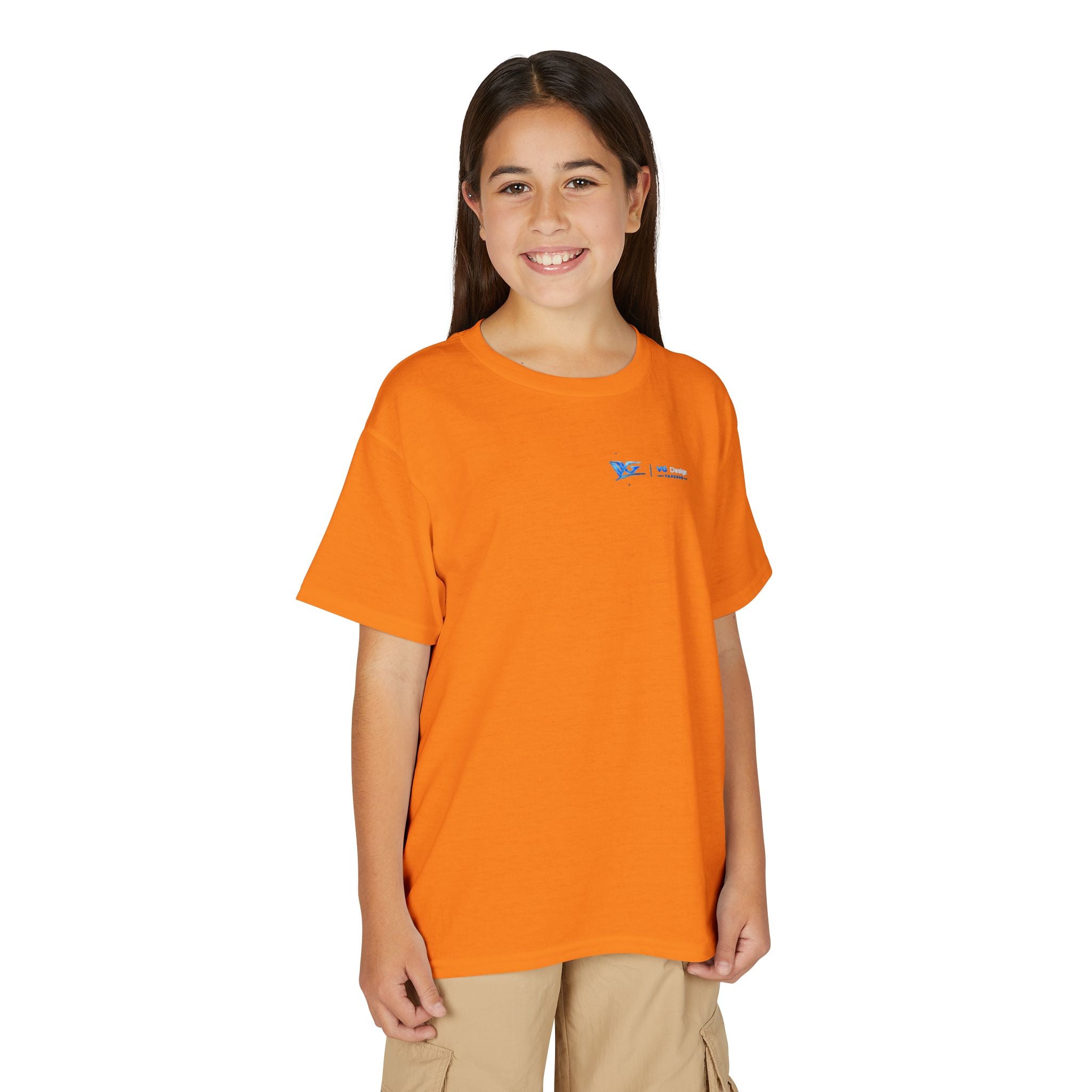 Youth T-Shirt — Blue VG Logo Graphic Performance Tee