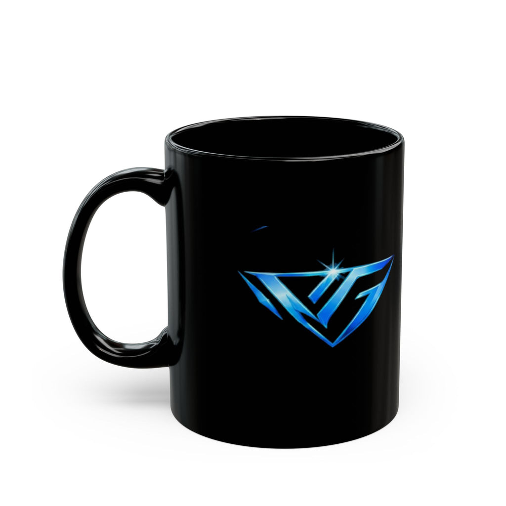 VG Design Black Logo Mug (11oz & 15oz) - Branded Ceramic Coffee Cup