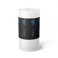 Frosted Glass Beer Mug with Blue VG Logo – Branded Frosted Pint Glass
