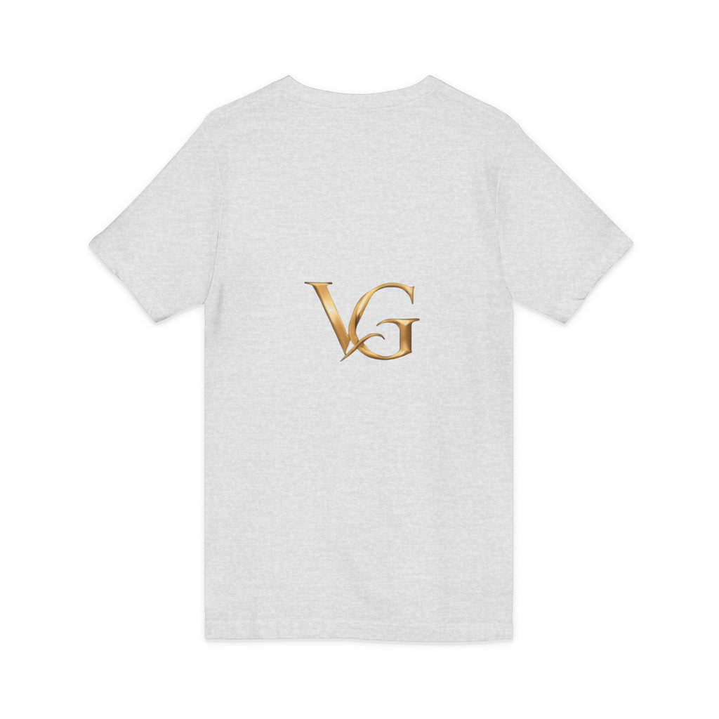 VG Gold Monogram V-Neck Tee