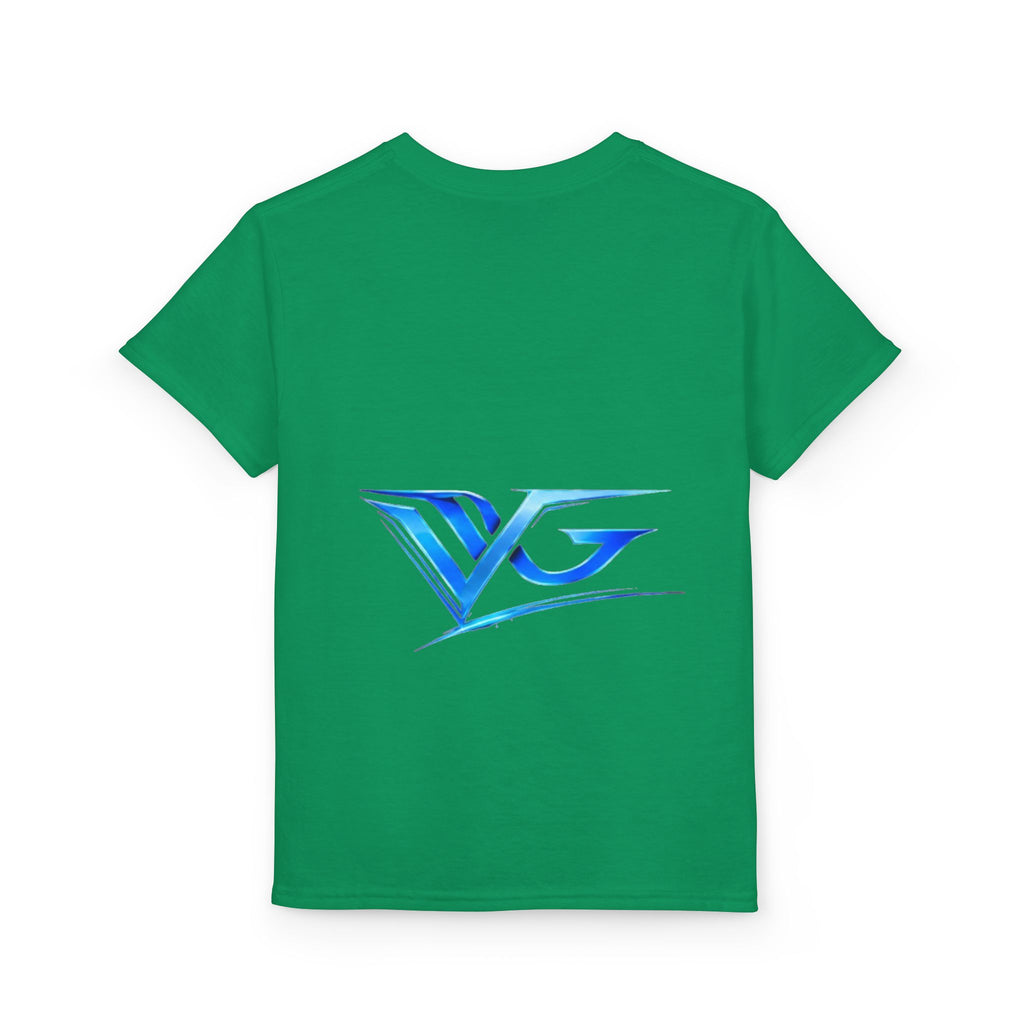 Youth T-Shirt — Blue VG Logo Graphic Performance Tee