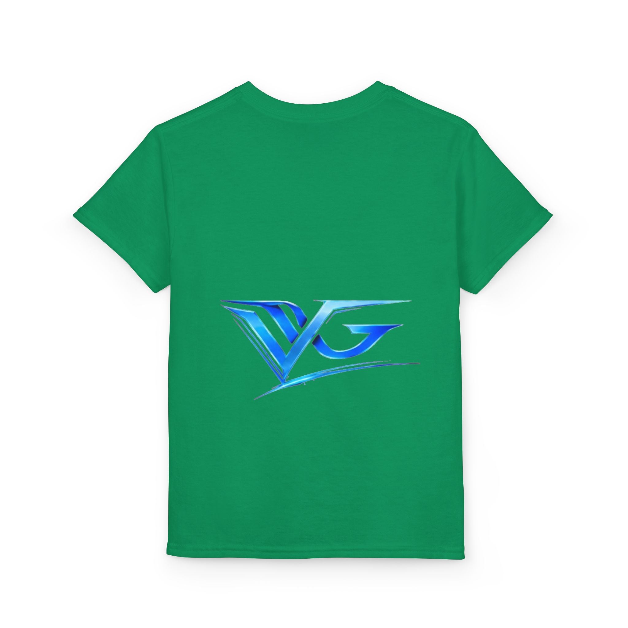 Youth T-Shirt — Blue VG Logo Graphic Performance Tee