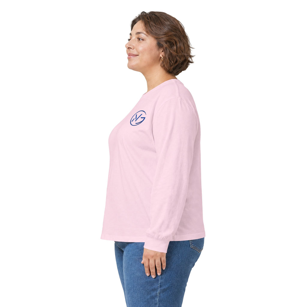 Long Sleeve Tee — Minimal WG Logo Cotton Shirt