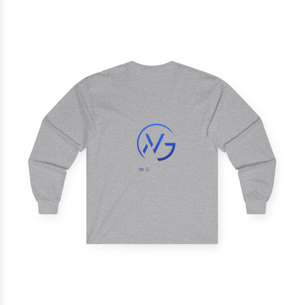 Long Sleeve Tee — Minimal WG Logo Cotton Shirt