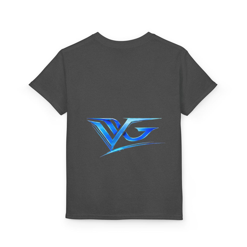 Youth T-Shirt — Blue VG Logo Graphic Performance Tee