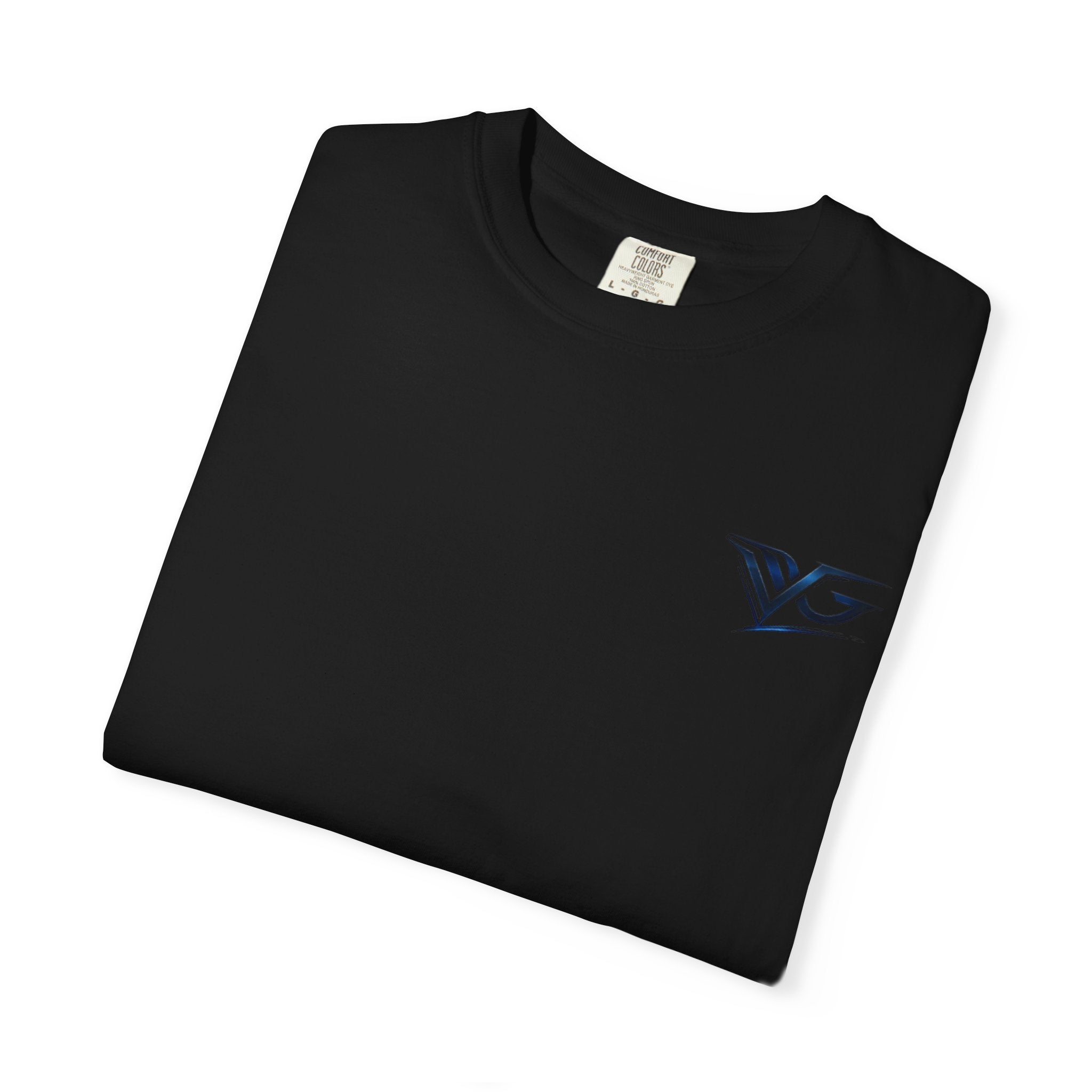 VG Logo T‑Shirt — Minimal Chest & Back Graphic Tee