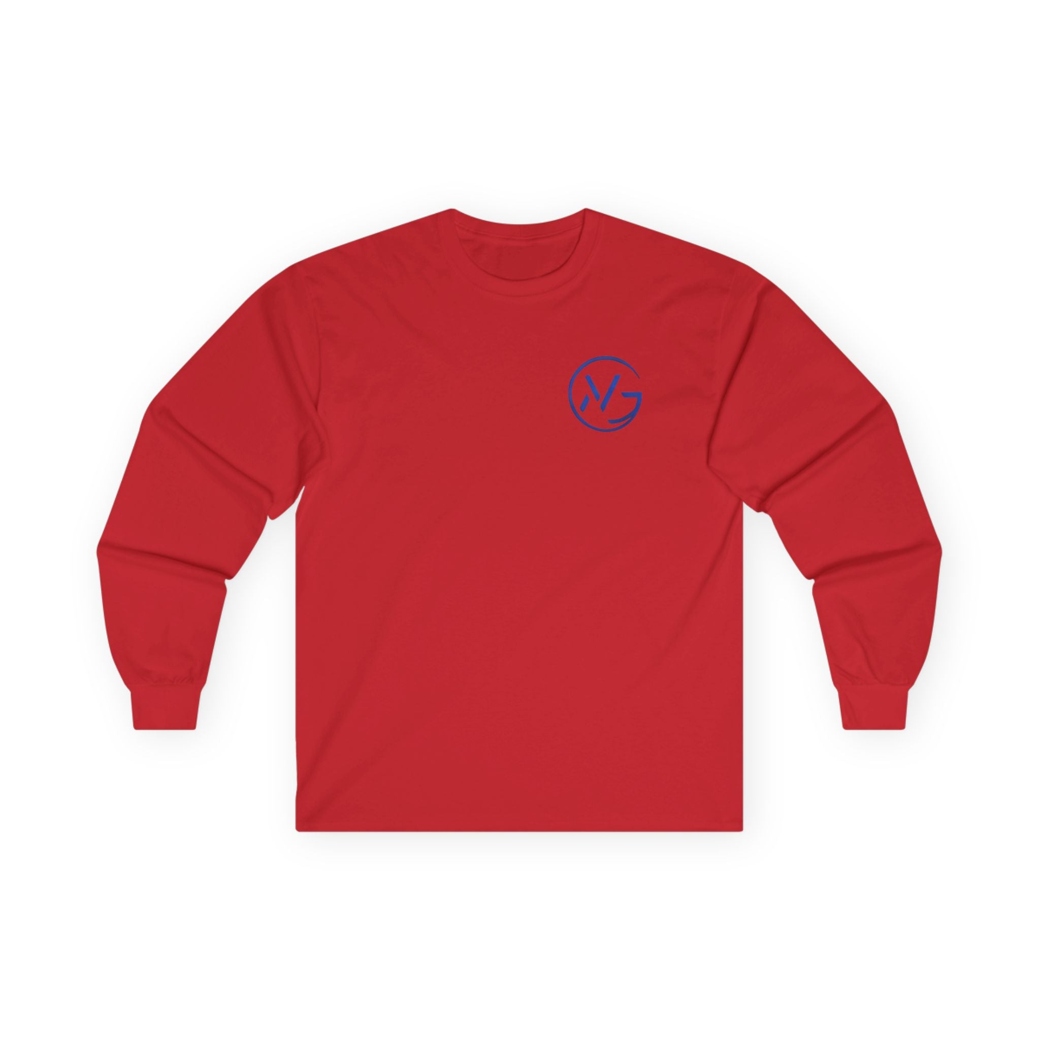 Long Sleeve Tee — Minimal WG Logo Cotton Shirt