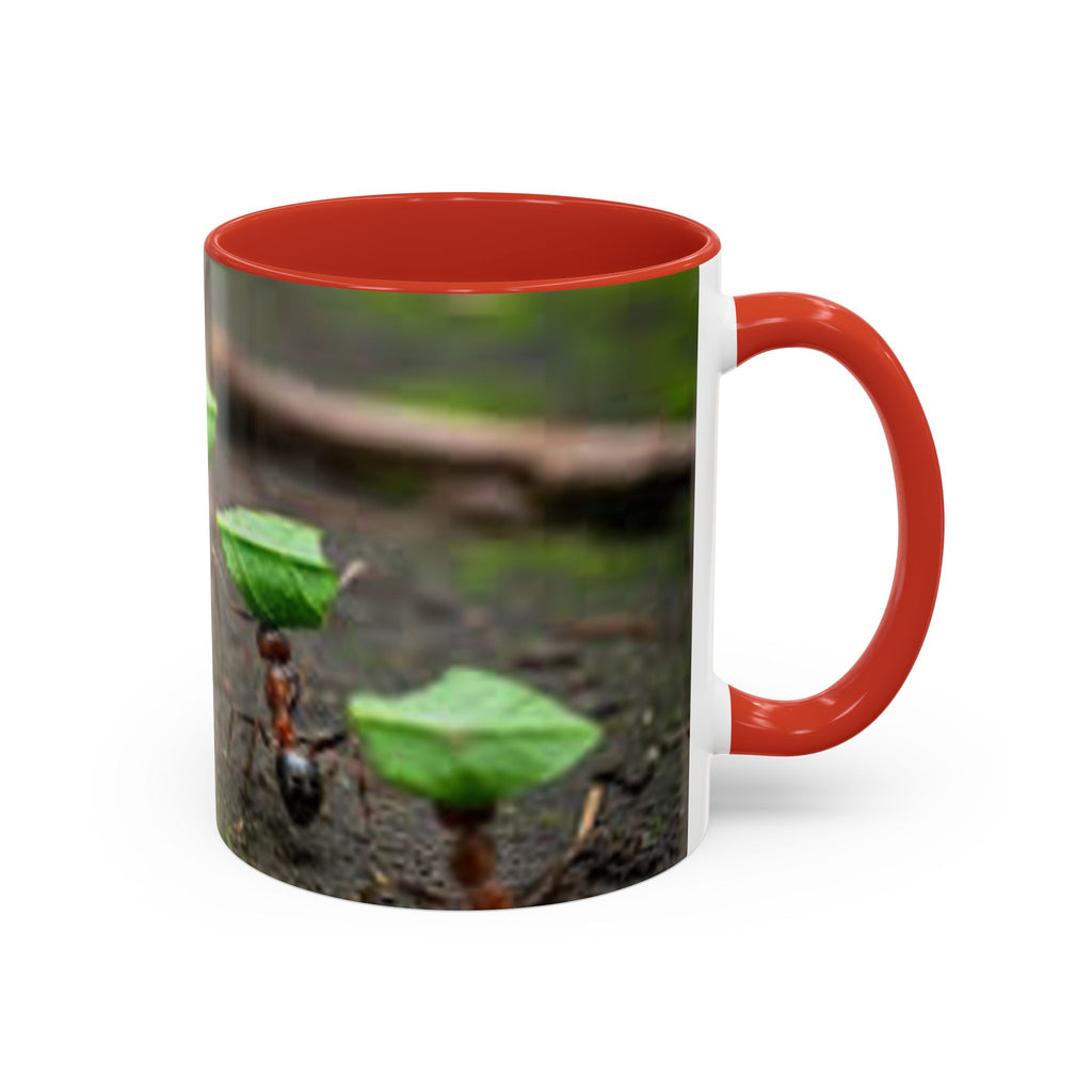 Leafcutter Ants Photo Accent Coffee Mug (11/15 oz)