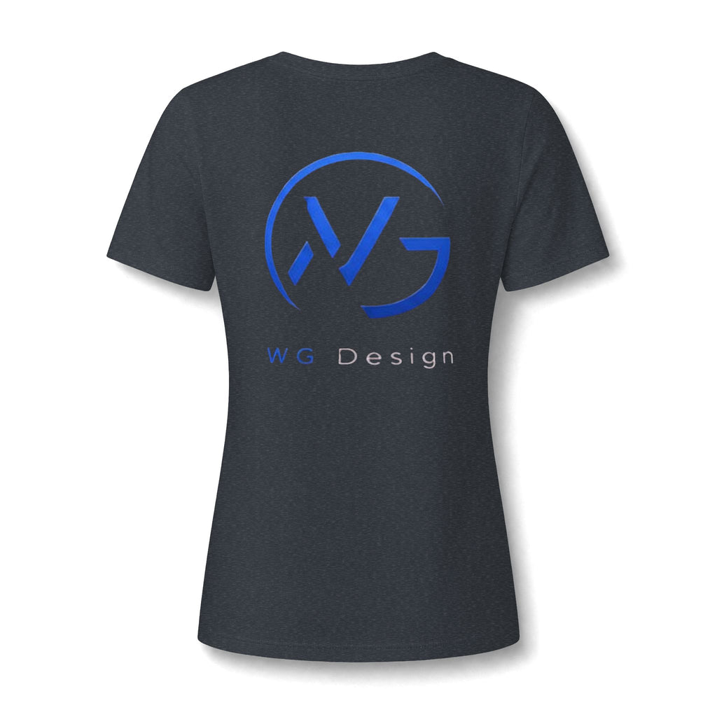 Women's Relaxed Heather CVC V-Neck Tee
