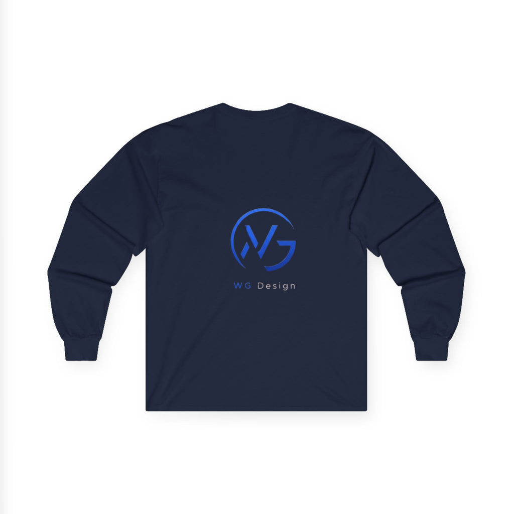 Long Sleeve Tee — Minimal WG Logo Cotton Shirt