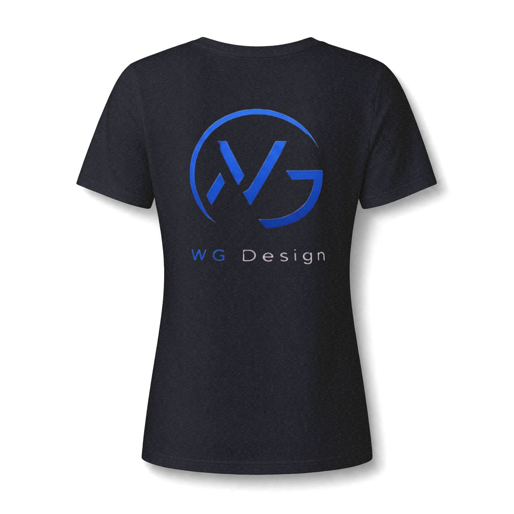 Women's Relaxed Heather CVC V-Neck Tee