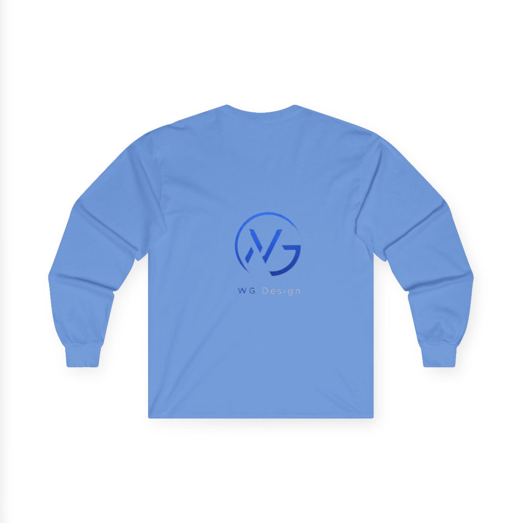 Long Sleeve Tee — Minimal WG Logo Cotton Shirt