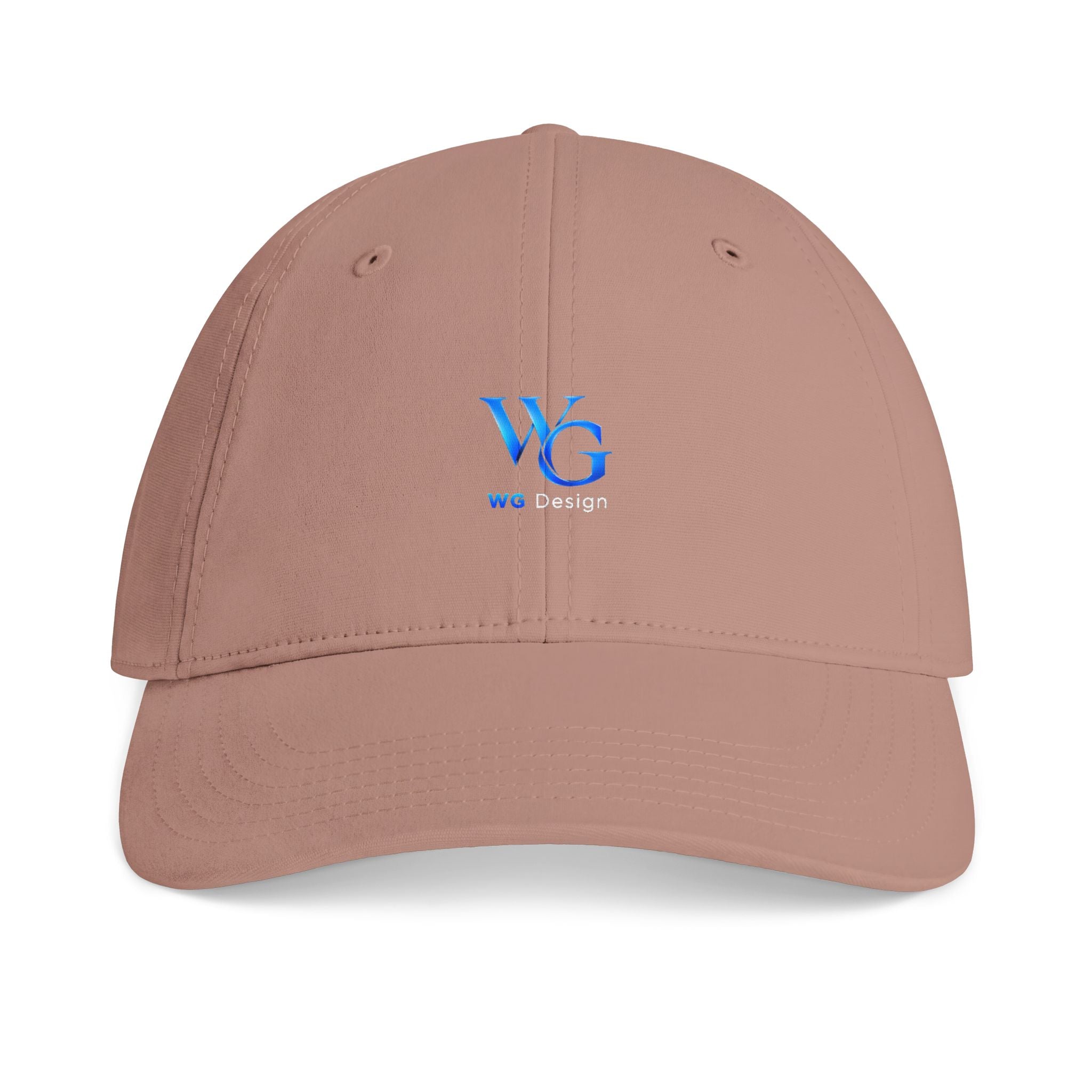 WG Design Embroidered Cap — Minimal Logo Baseball Hat