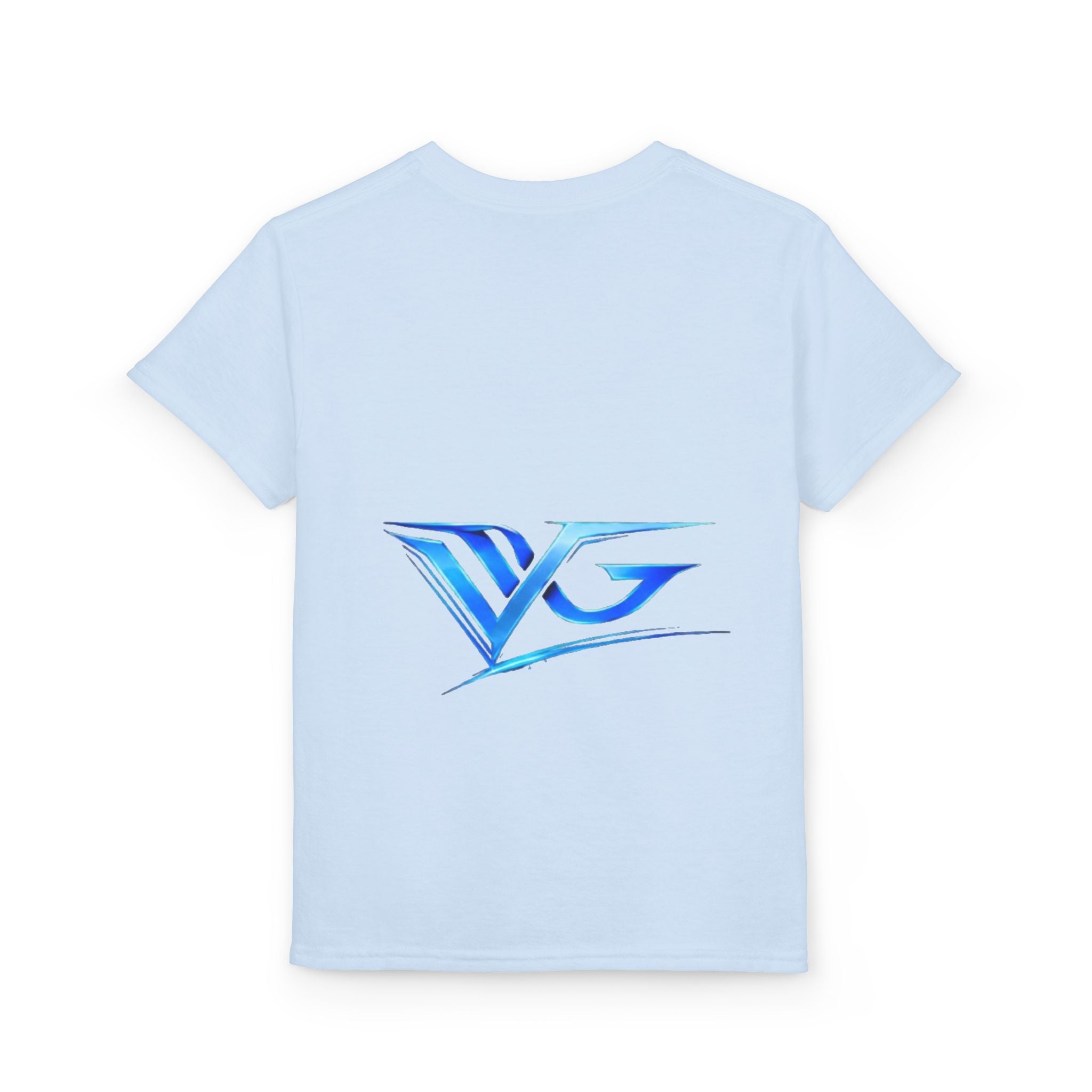 Youth T-Shirt — Blue VG Logo Graphic Performance Tee