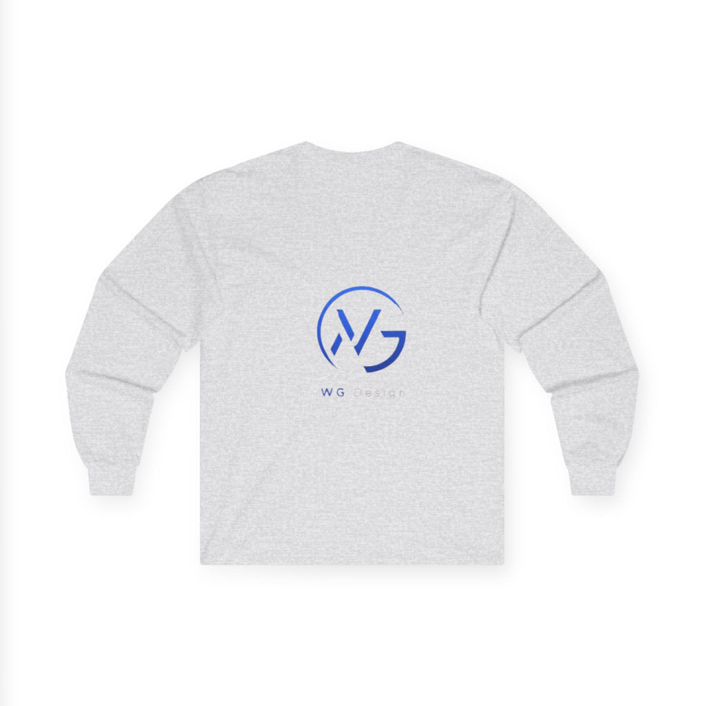 Long Sleeve Tee — Minimal WG Logo Cotton Shirt
