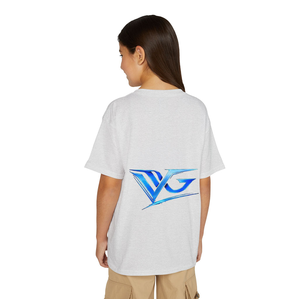 Youth T-Shirt — Blue VG Logo Graphic Performance Tee