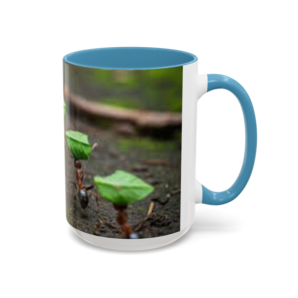 Leafcutter Ants Photo Accent Coffee Mug (11/15 oz)
